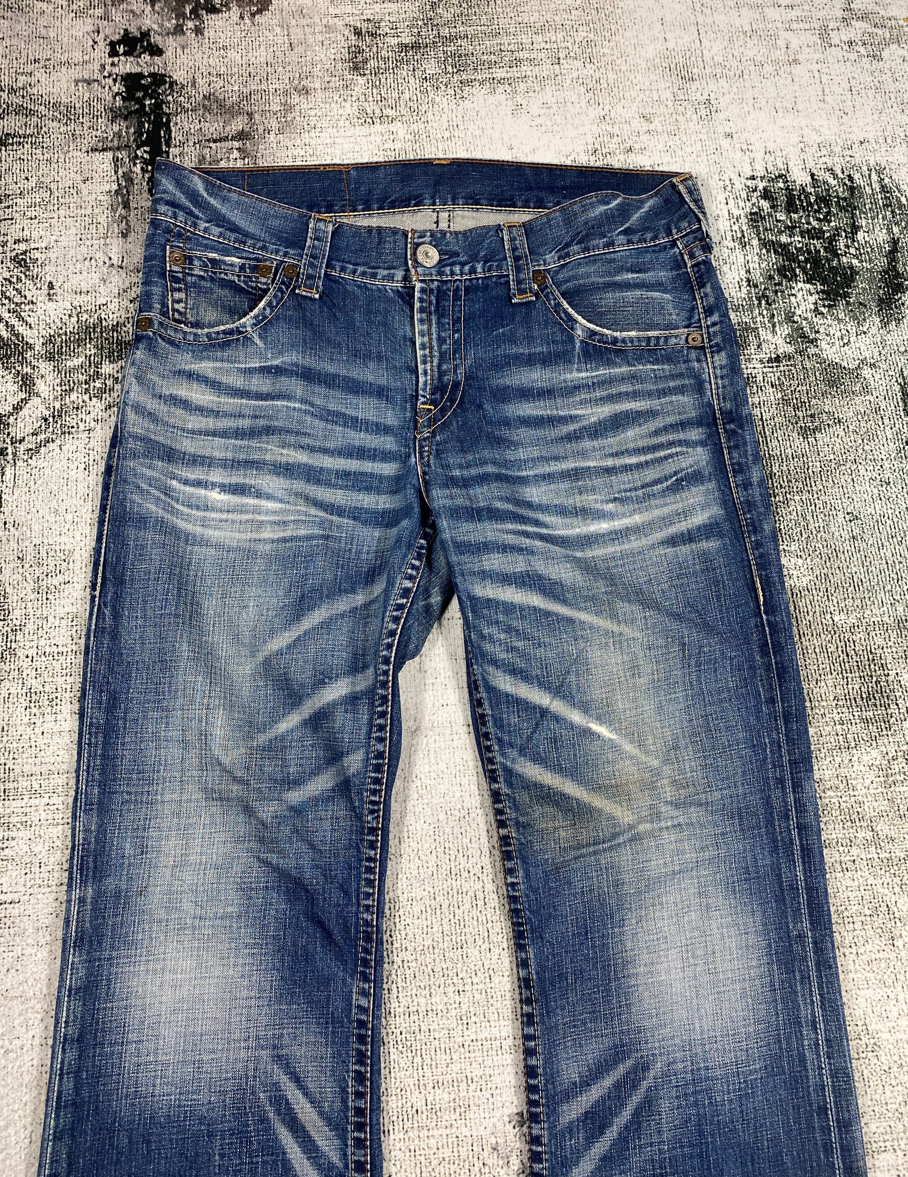 Levi's Vintage Levis Flared Bootcut Distressed Denim Size US 34 / EU 50 - 3 Thumbnail