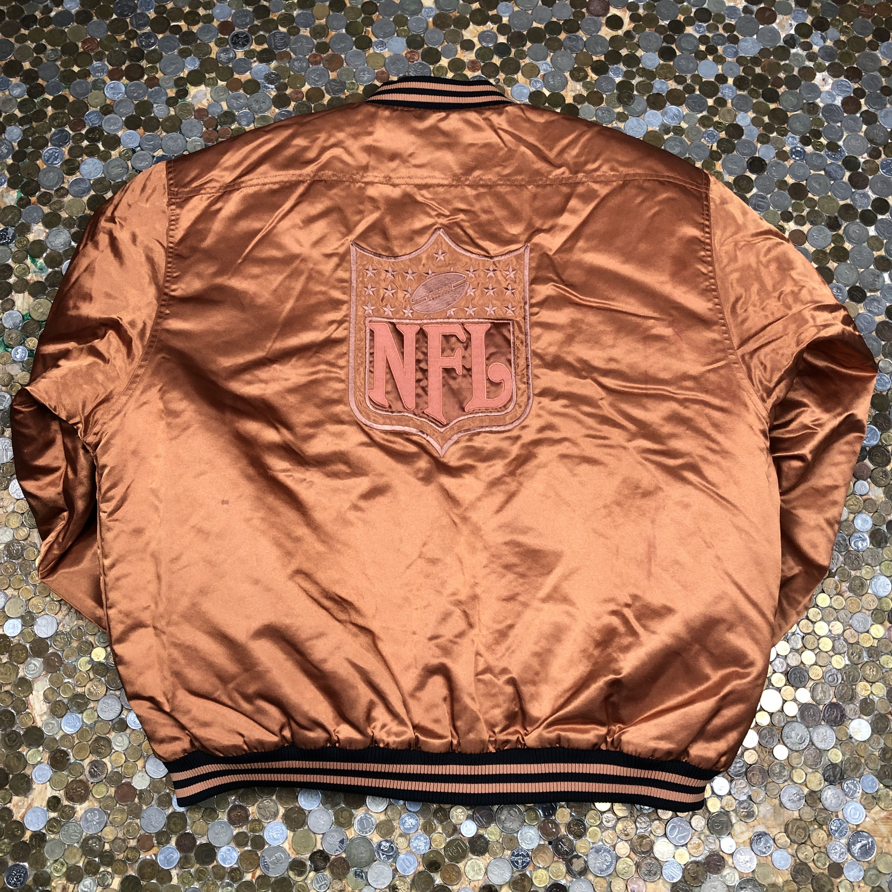 NFL × Puma NFL Puma Bomber jacket 90's Size US XL / EU 56 / 4 - 3 Thumbnail