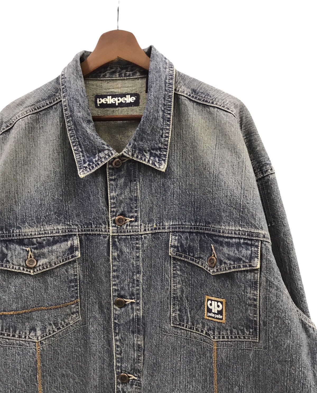 JNCO Pelle Pelle Denim Jacket Size US L / EU 52-54 / 3 - 4 Thumbnail