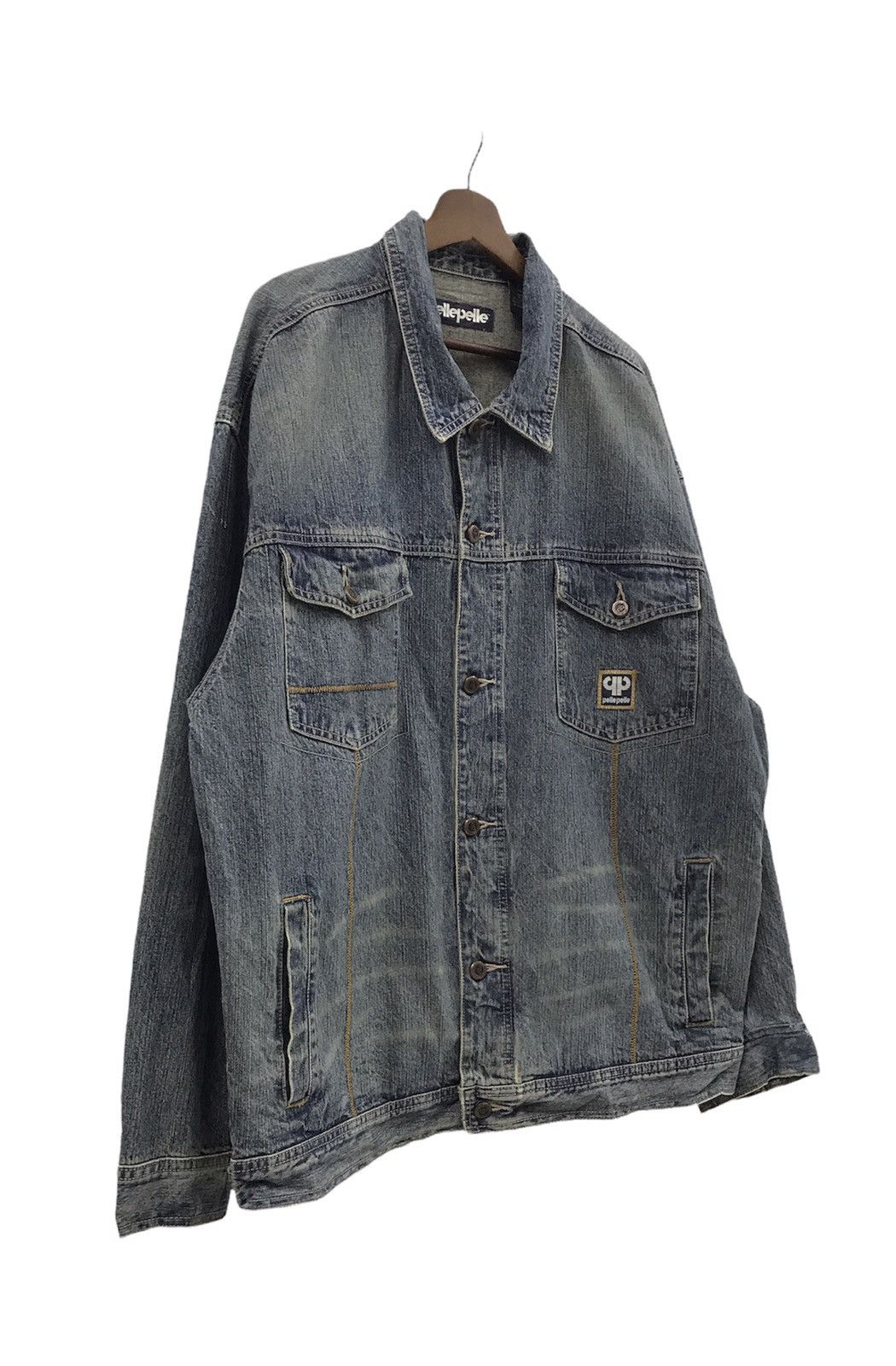 JNCO Pelle Pelle Denim Jacket Size US L / EU 52-54 / 3 - 2 Thumbnail