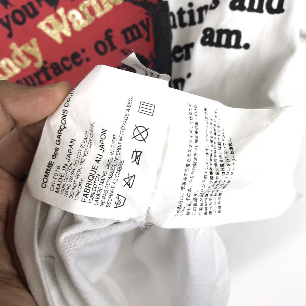 Andy Warhol AD2013 Comme Des Garcons Japan X Andy Warhol Pop Art T-Shirt Size US M / EU 48-50 / 2 - 6 Thumbnail