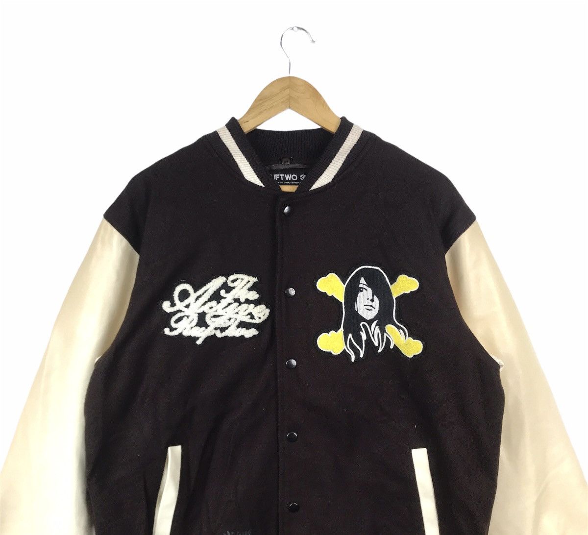 Japanese Brand Vintage Ruf Two Inspired By Hysteric Glamour Varsity Jacket Size US L / EU 52-54 / 3 - 2 Thumbnail