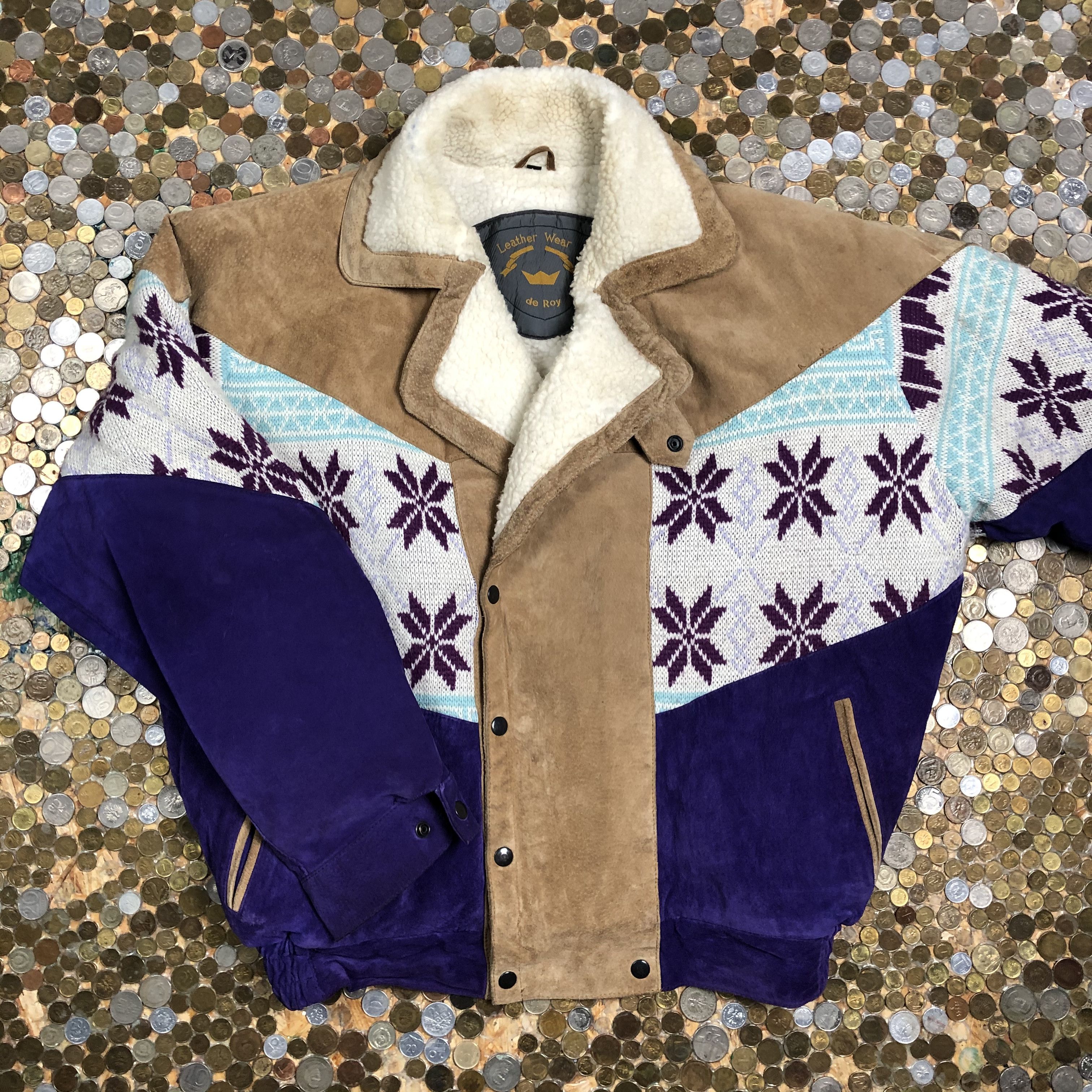Vintage Vintage Bomber Jacket 90's vibe with shepa Size US L / EU 52-54 / 3 - 1 Thumbnail