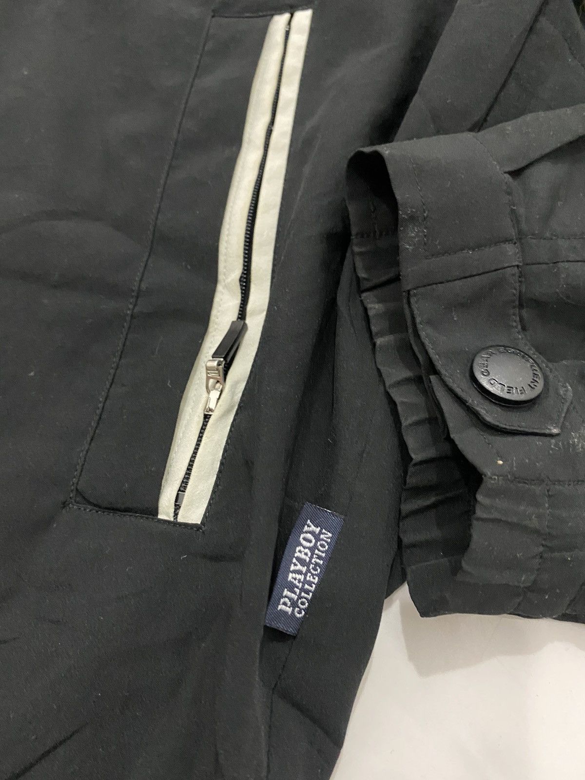 Playboy 🔥Vintage🔥 VIP Playboy Zipper Jacket Size US XL / EU 56 / 4 - 8 Thumbnail