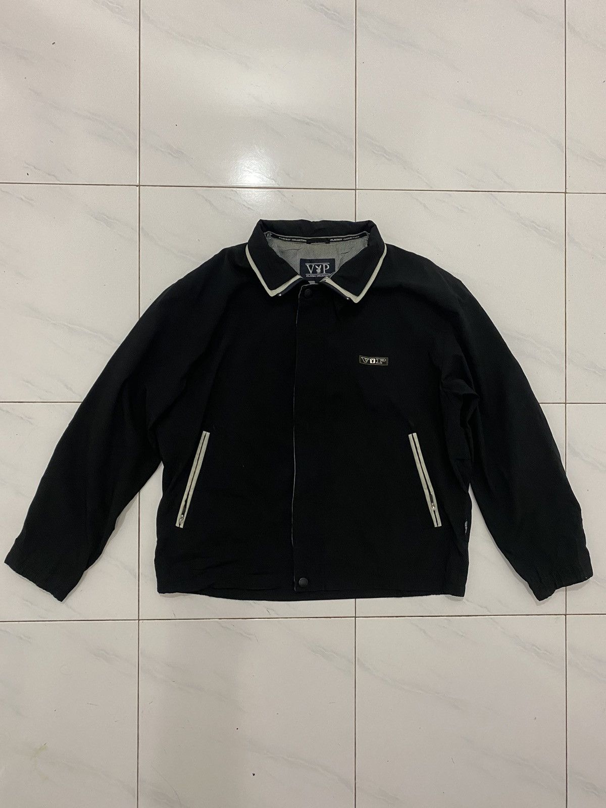 Playboy 🔥Vintage🔥 VIP Playboy Zipper Jacket Size US XL / EU 56 / 4 - 2 Thumbnail