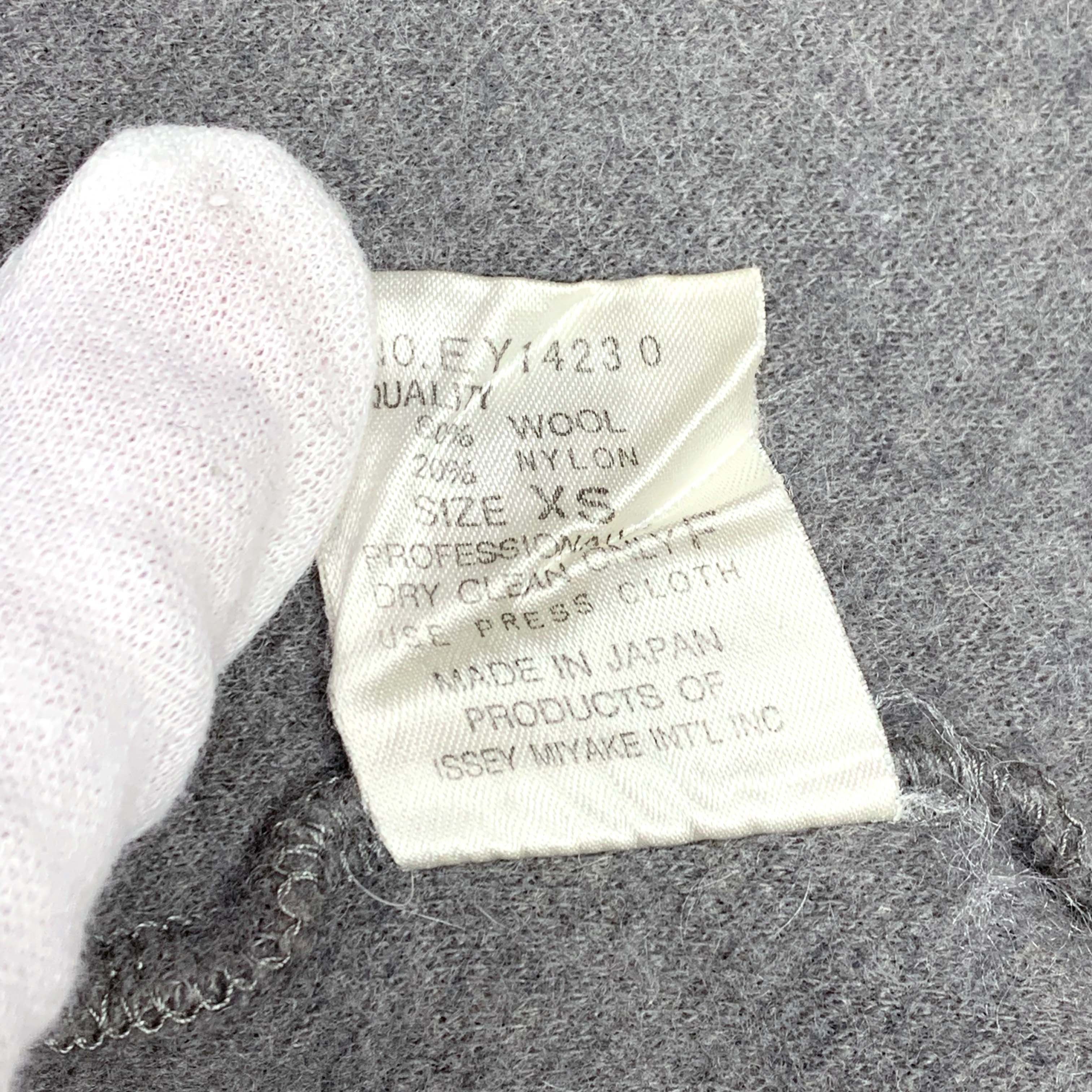 Issey Miyake AW90 Steve Jobs-Style Wool Turtleneck Sweater Size XS / US 0-2 / IT 36-38 - 5 Thumbnail