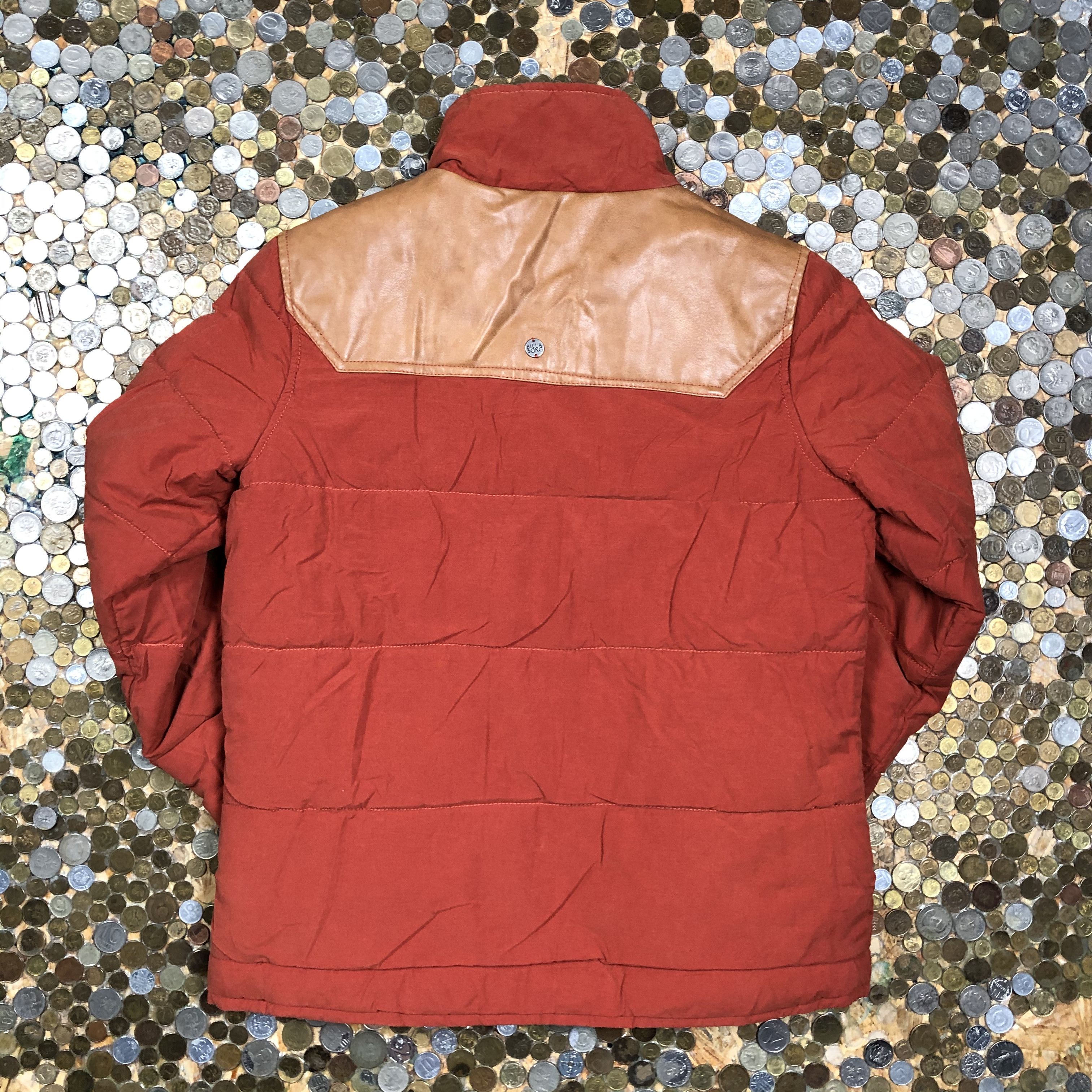 Billabong BIlla Bong qualited jacket with leather Size US S / EU 44-46 / 1 - 4 Thumbnail