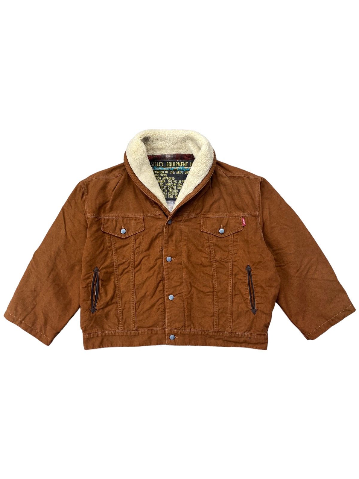 Vintage Sisley Work Wear Style Jacket. #B2