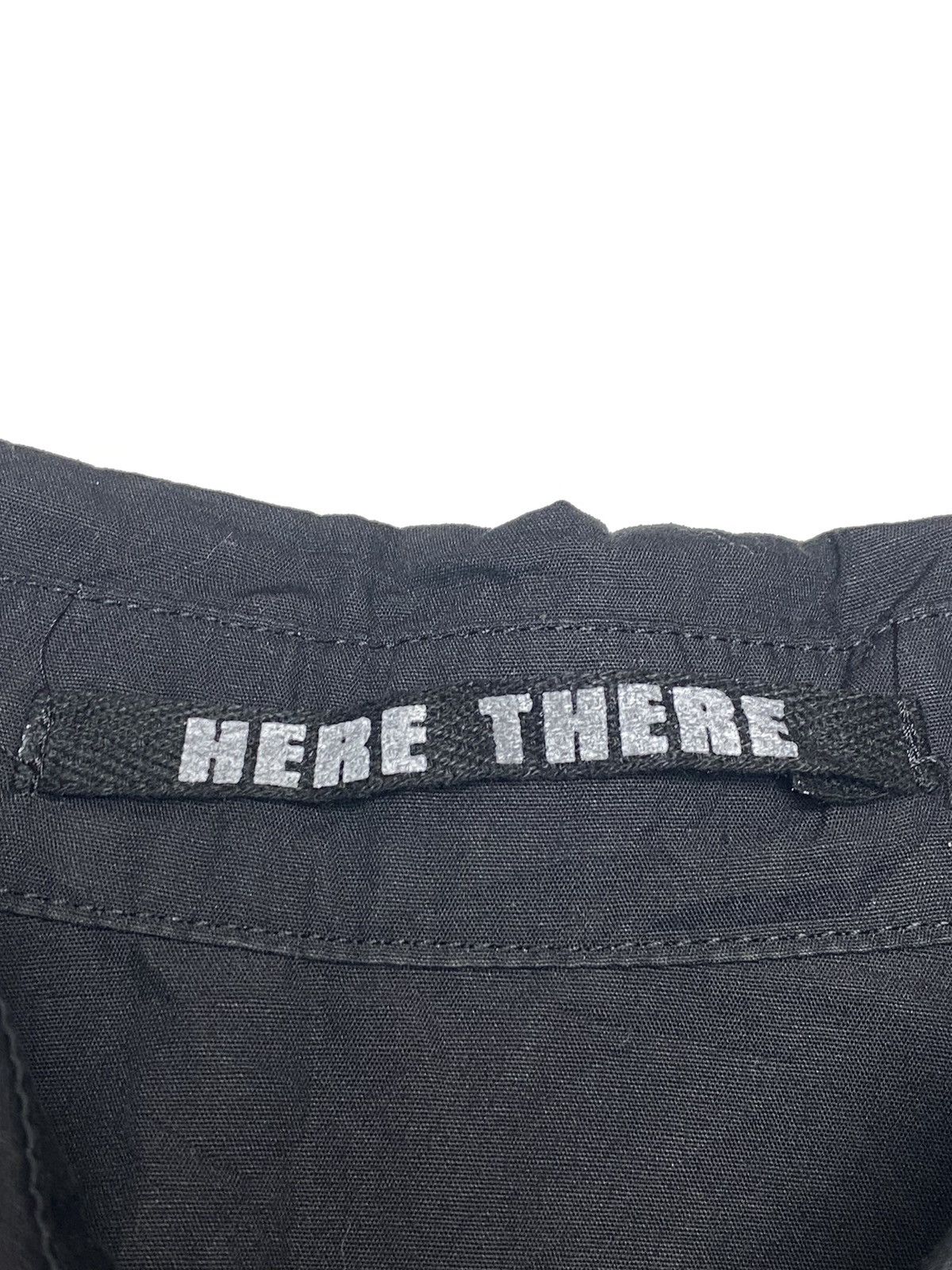 Hysteric Glamour 1990s Here There - Multizipper Punk Button Shirt Size XS / US 0-2 / IT 36-38 - 6 Thumbnail