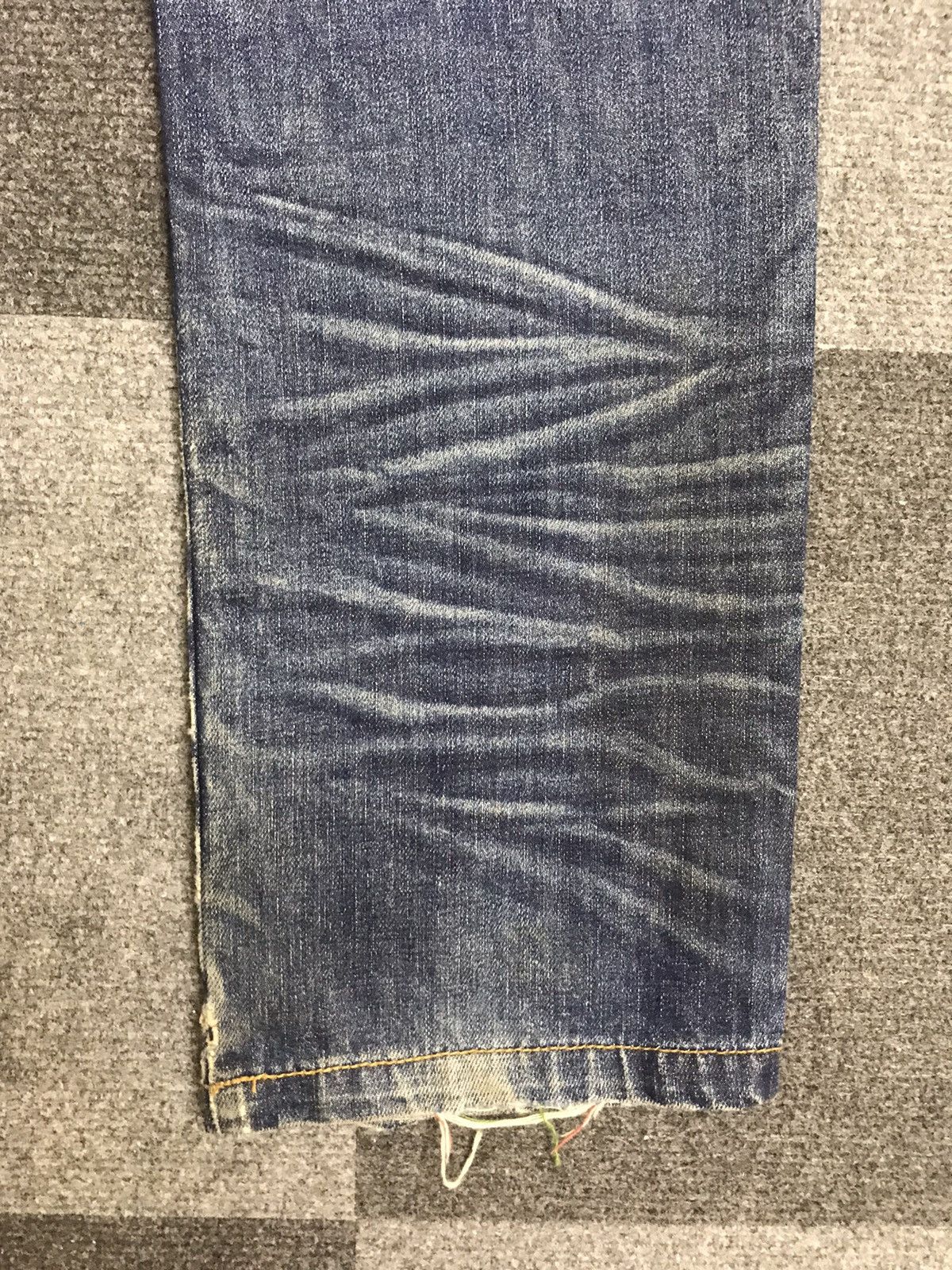 Japanese Brand Joneaa Distressed Patchwork Jeans Size US 29 - 15 Thumbnail