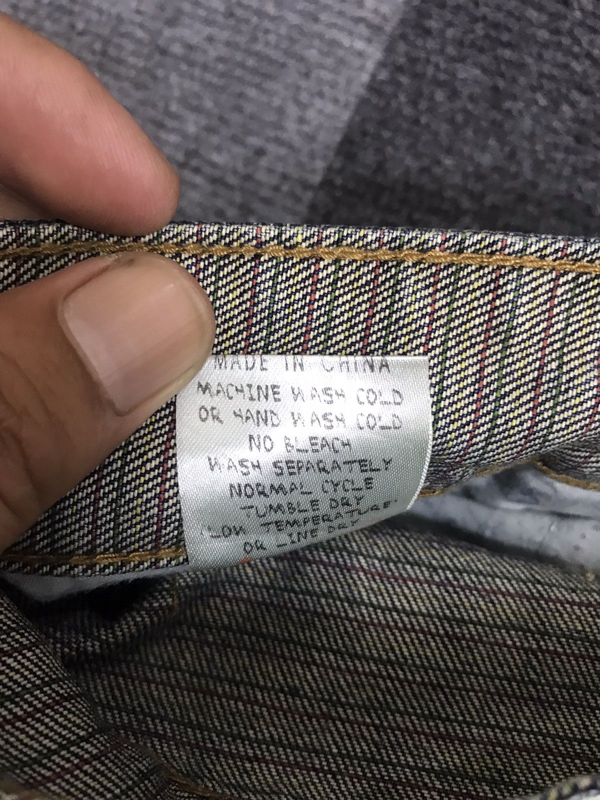 Japanese Brand Joneaa Distressed Patchwork Jeans Size US 29 - 20 Thumbnail