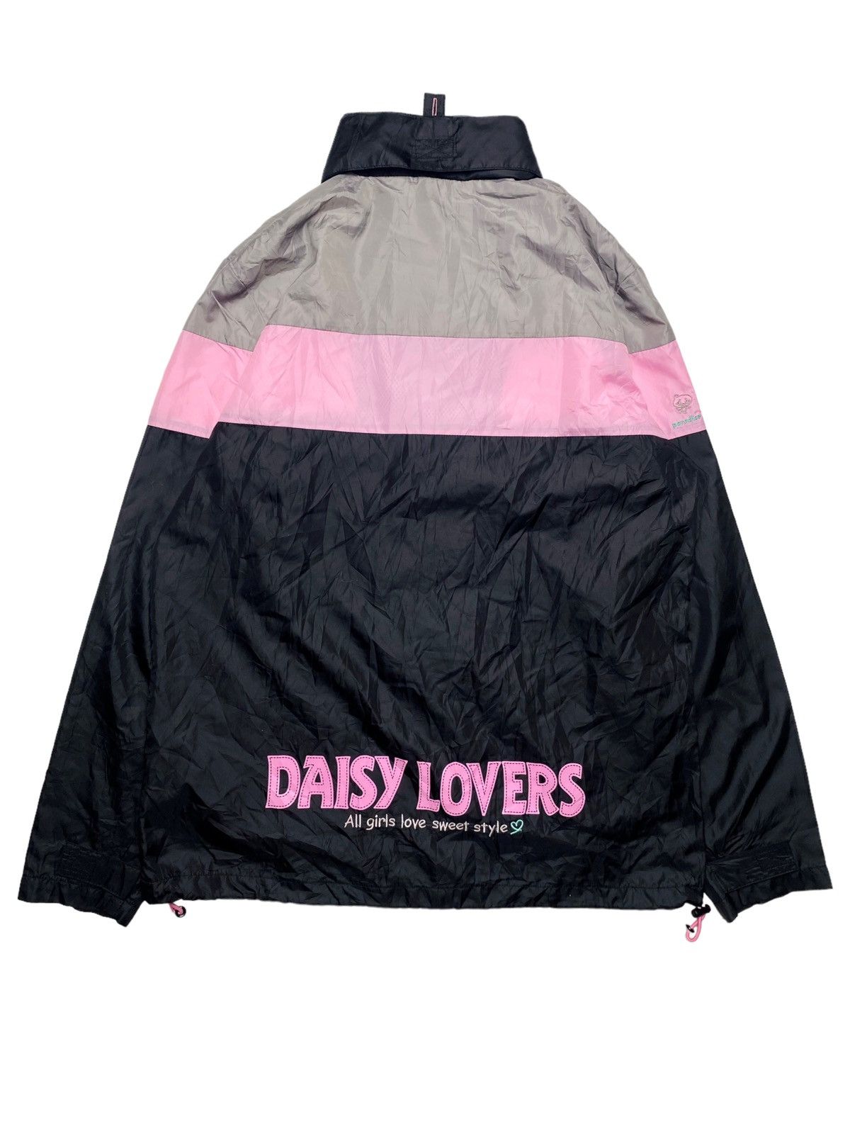 Japanese Brand × Vintage 1990s Daisy Lovers - Hidden Hoodie Lightweight Jacket Size US M / EU 48-50 / 2 - 1 Thumbnail