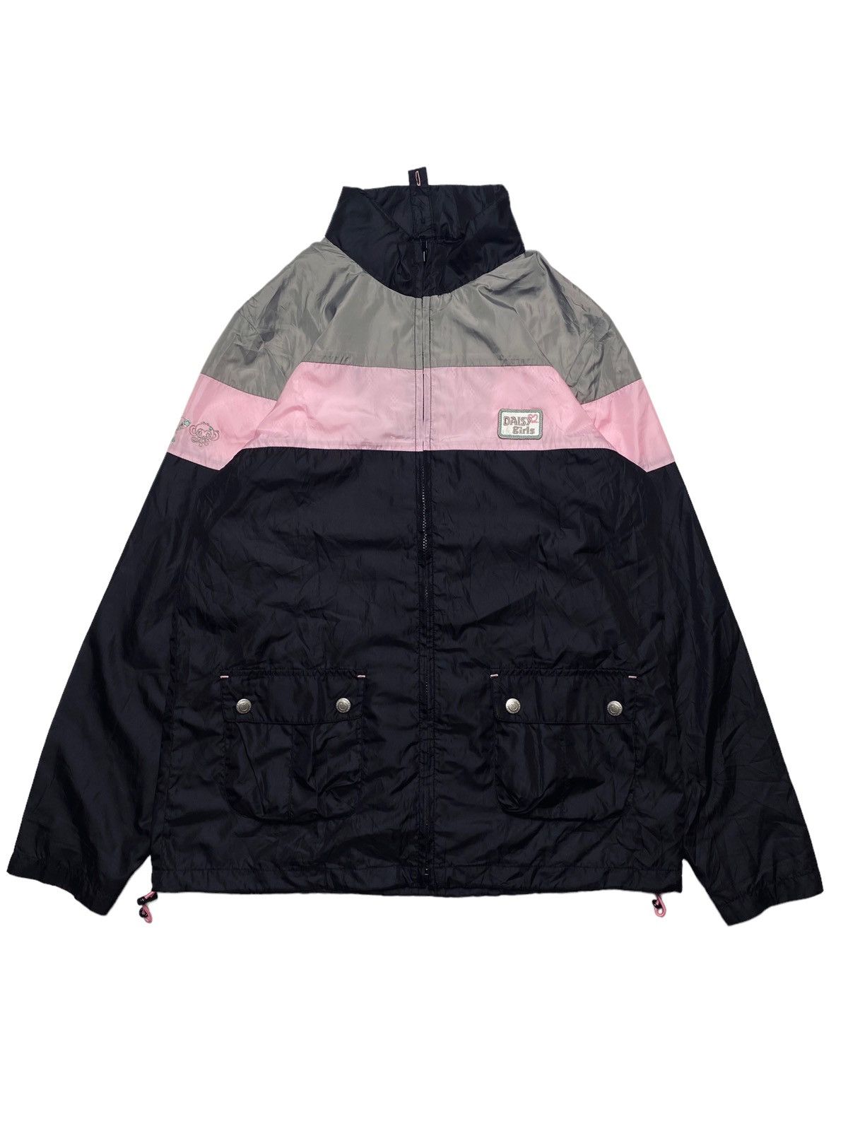 Japanese Brand × Vintage 1990s Daisy Lovers - Hidden Hoodie Lightweight Jacket Size US M / EU 48-50 / 2 - 2 Thumbnail