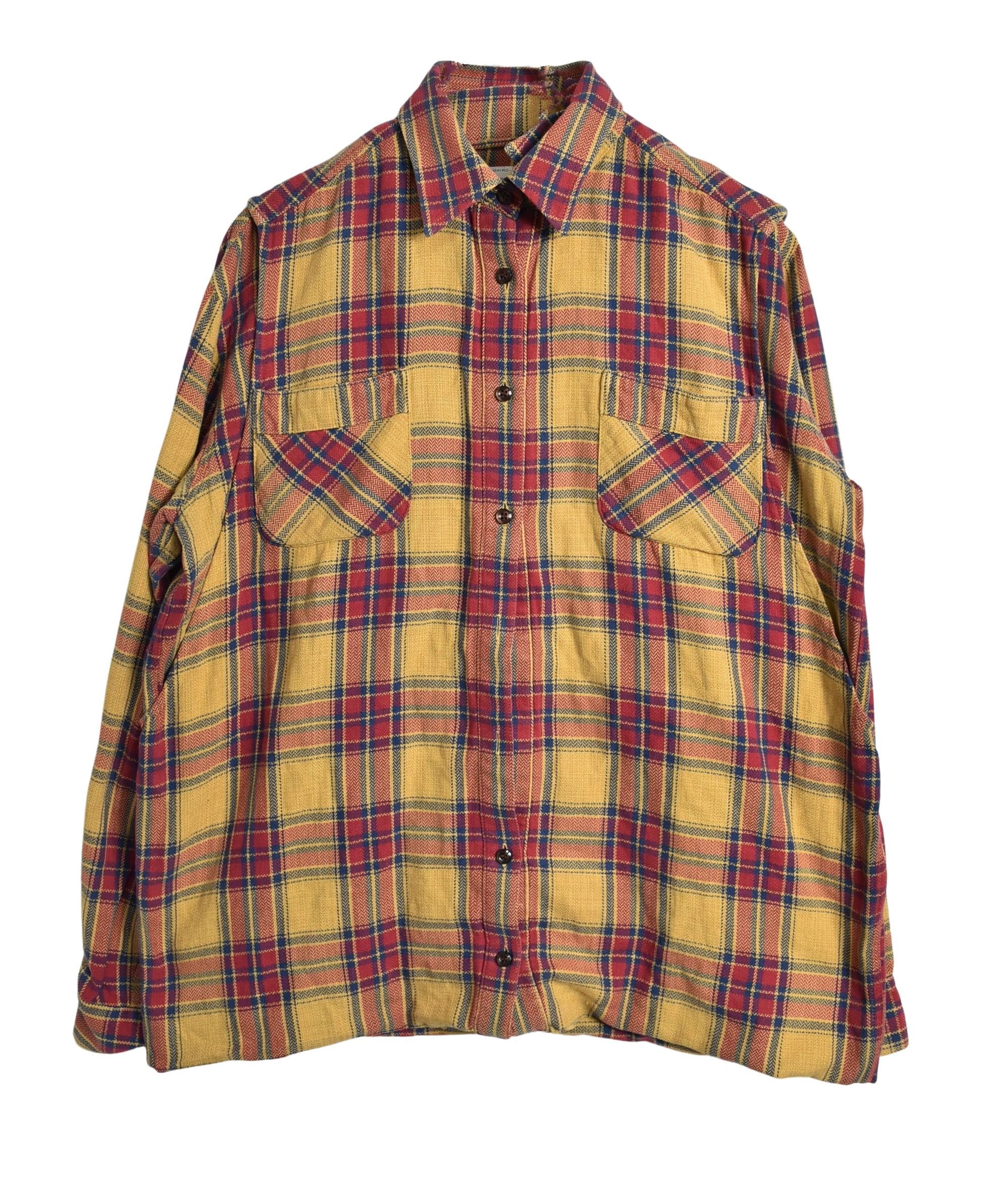 シャツ No.9720 A vtg check SHIRT A'GEM/9 × .kom 『ACOVER/オコボ』 No.02 Vintage Nerd Over