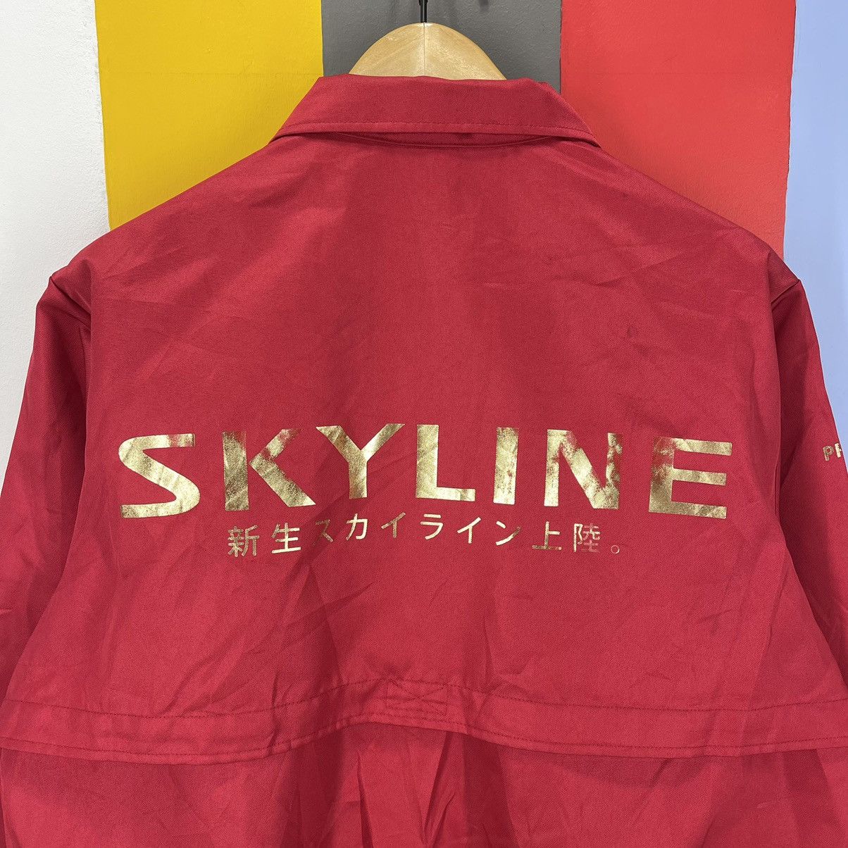 Japanese Brand SKYLINE by PRINT STAR Work Jacket #1078/AL Size US L / EU 52-54 / 3 - 2 Thumbnail