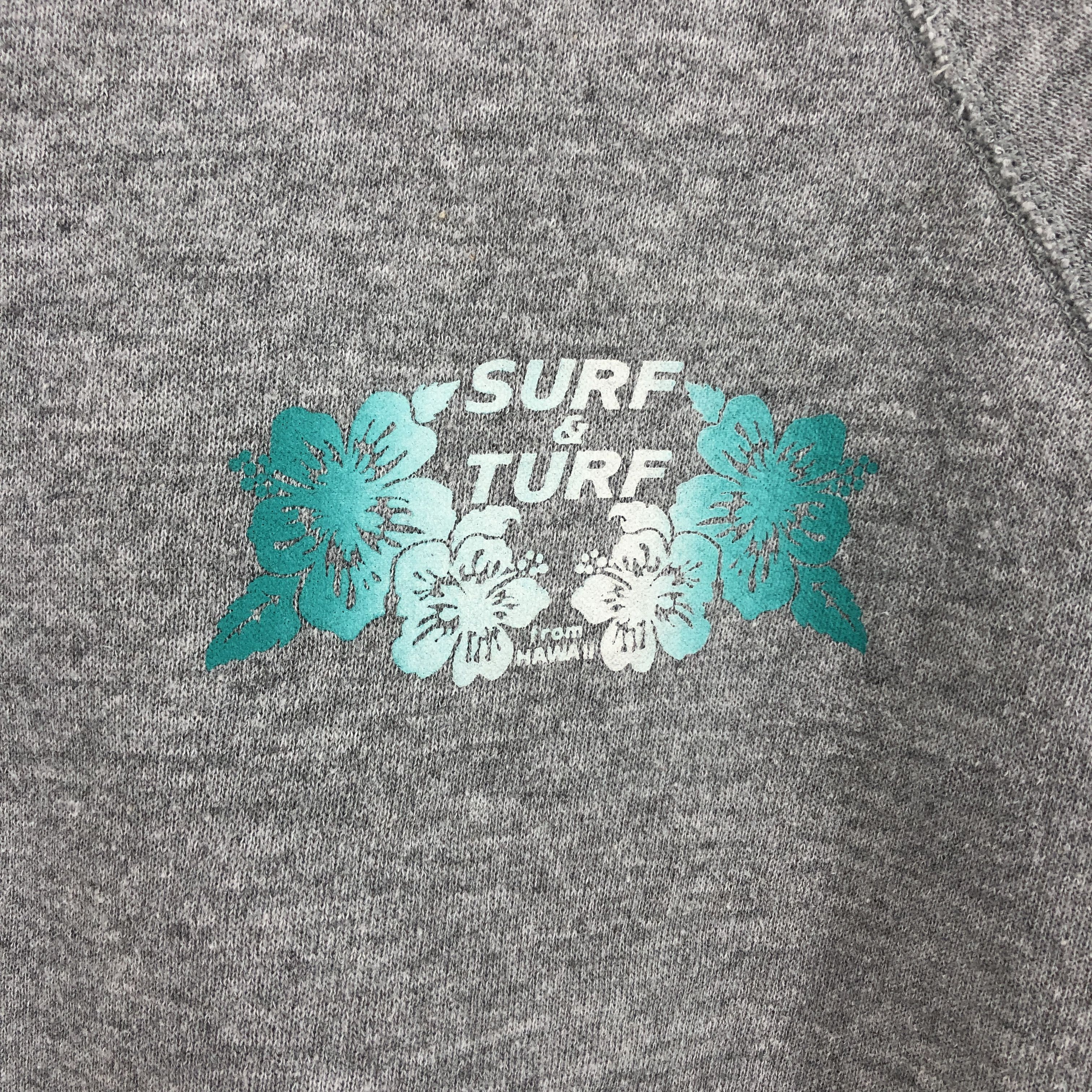 Edwin 90s Vintage Hawaii SURF & TURF Crew Neck Sweatshirt #029-02 Size US M / EU 48-50 / 2 - 5 Thumbnail