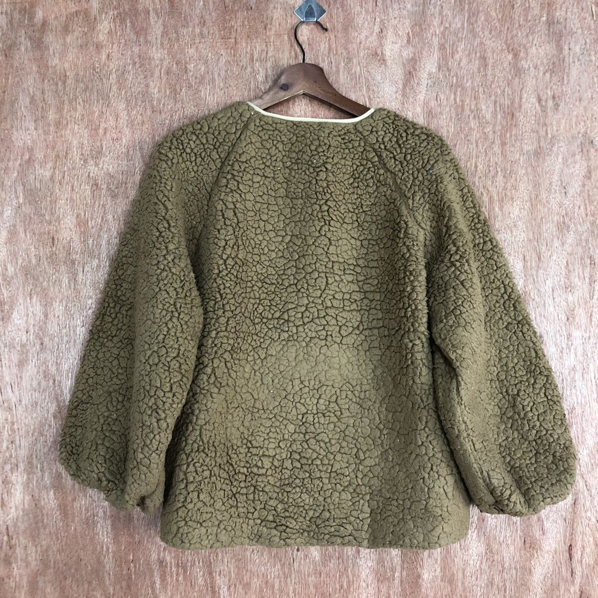Japanese Brand × Vintage Vintage Airly Momo Deep Pile Fleece Jacket Size US M / EU 48-50 / 2 - 8 Thumbnail