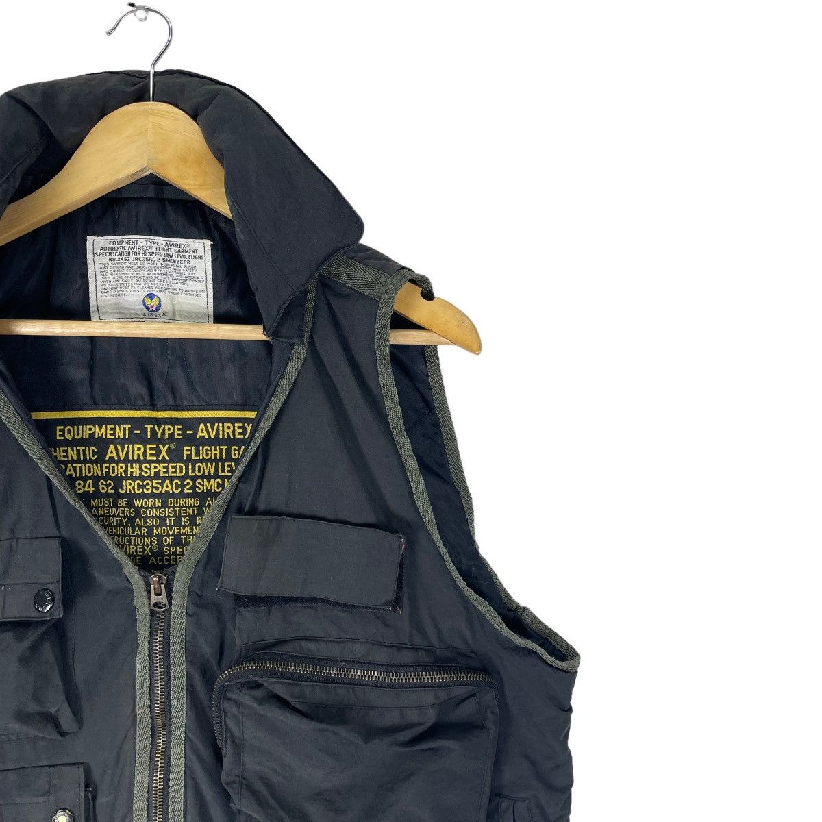 Avirex ☀️AVIREX USN MULTI POCKET TACTICAL HOODIE ISSUE VEST Size US L / EU 52-54 / 3 - 3 Thumbnail