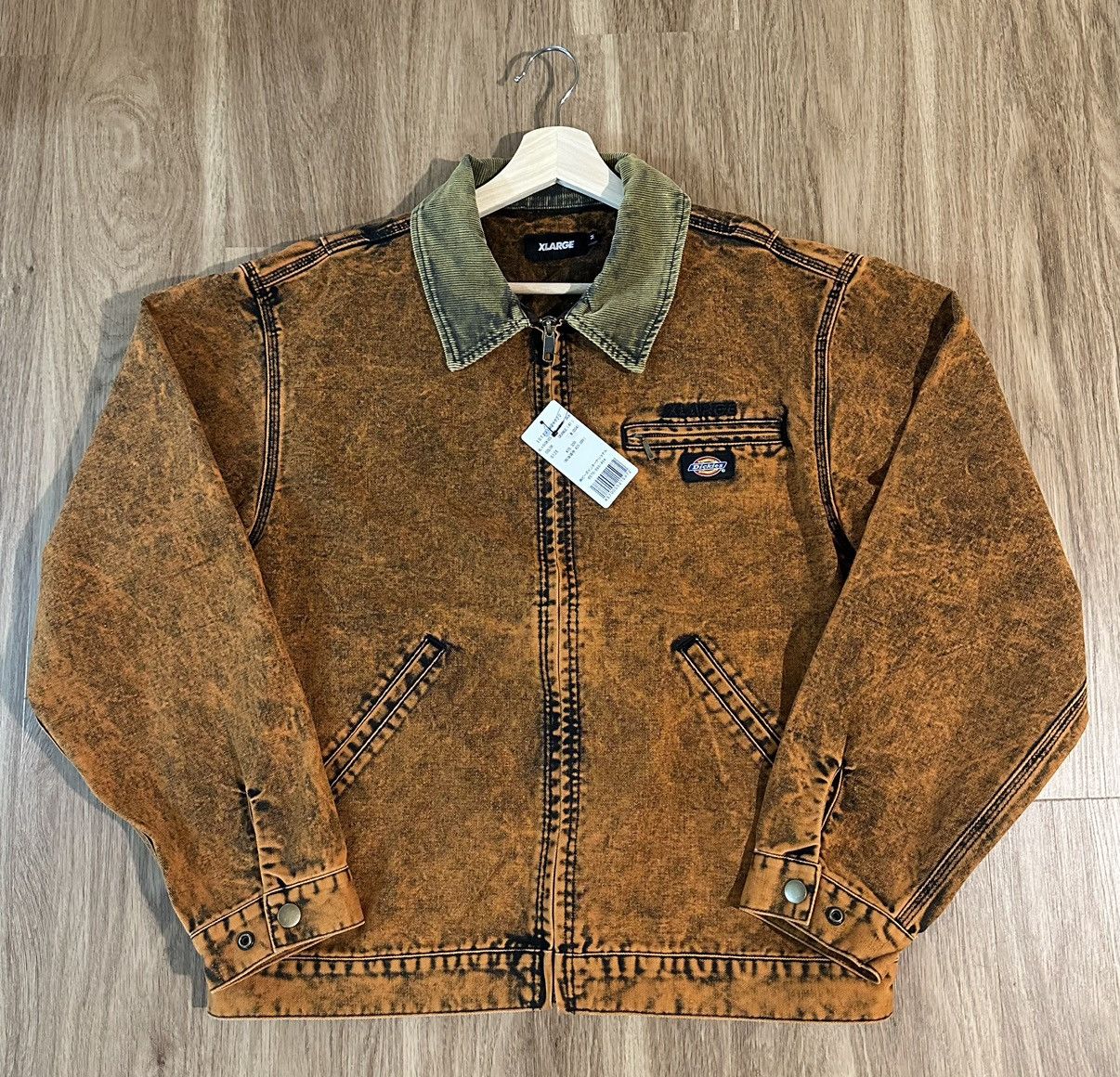 Dickies × Xlarge DICKIES JAPAN x XLARGE OVERDYE DENIM WORK JACKET 