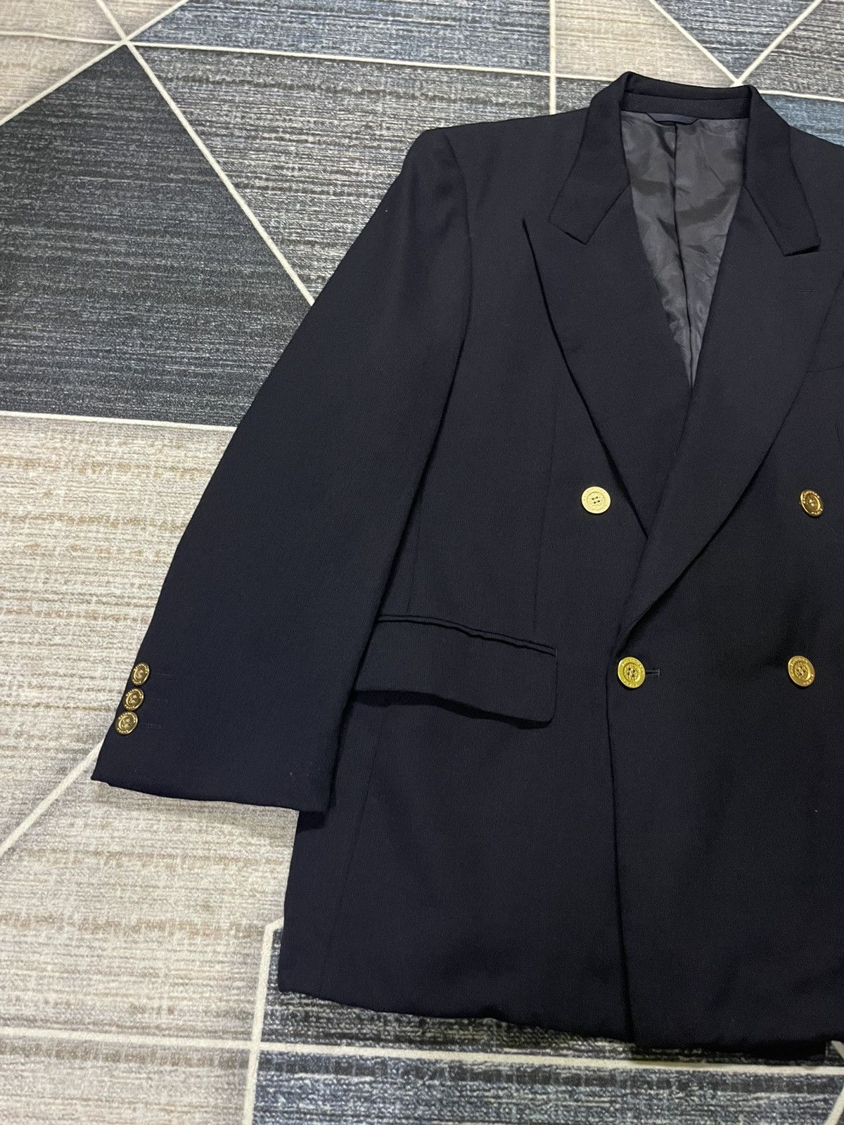 Balenciaga BALENCIAGA BUTTON GOLD BLAZERS Size 40R - 3 Thumbnail