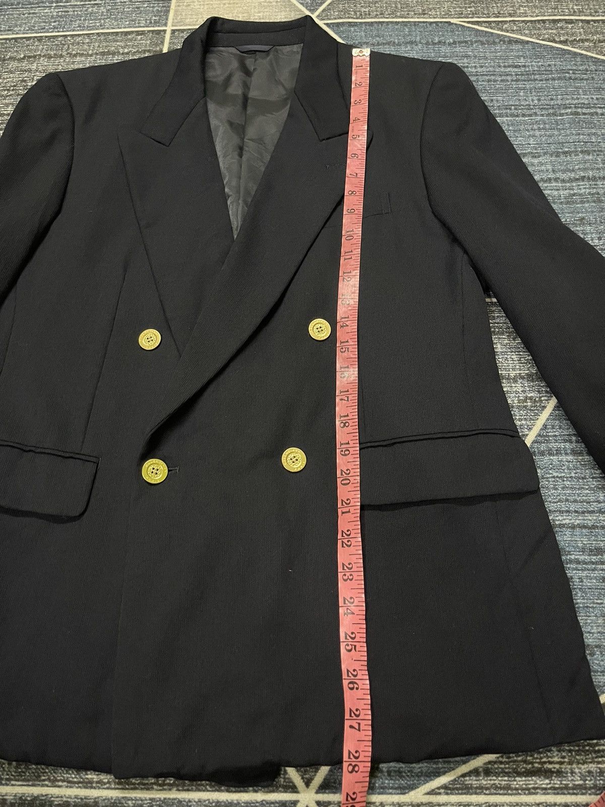Balenciaga BALENCIAGA BUTTON GOLD BLAZERS Size 40R - 13 Thumbnail