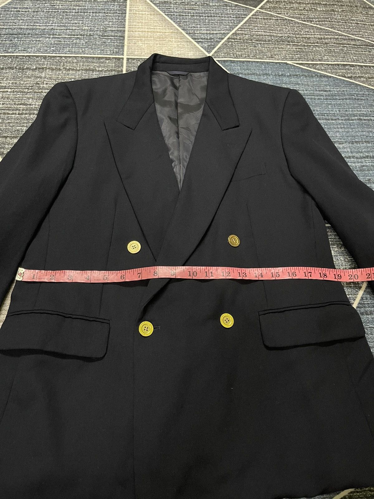 Balenciaga BALENCIAGA BUTTON GOLD BLAZERS Size 40R - 12 Thumbnail