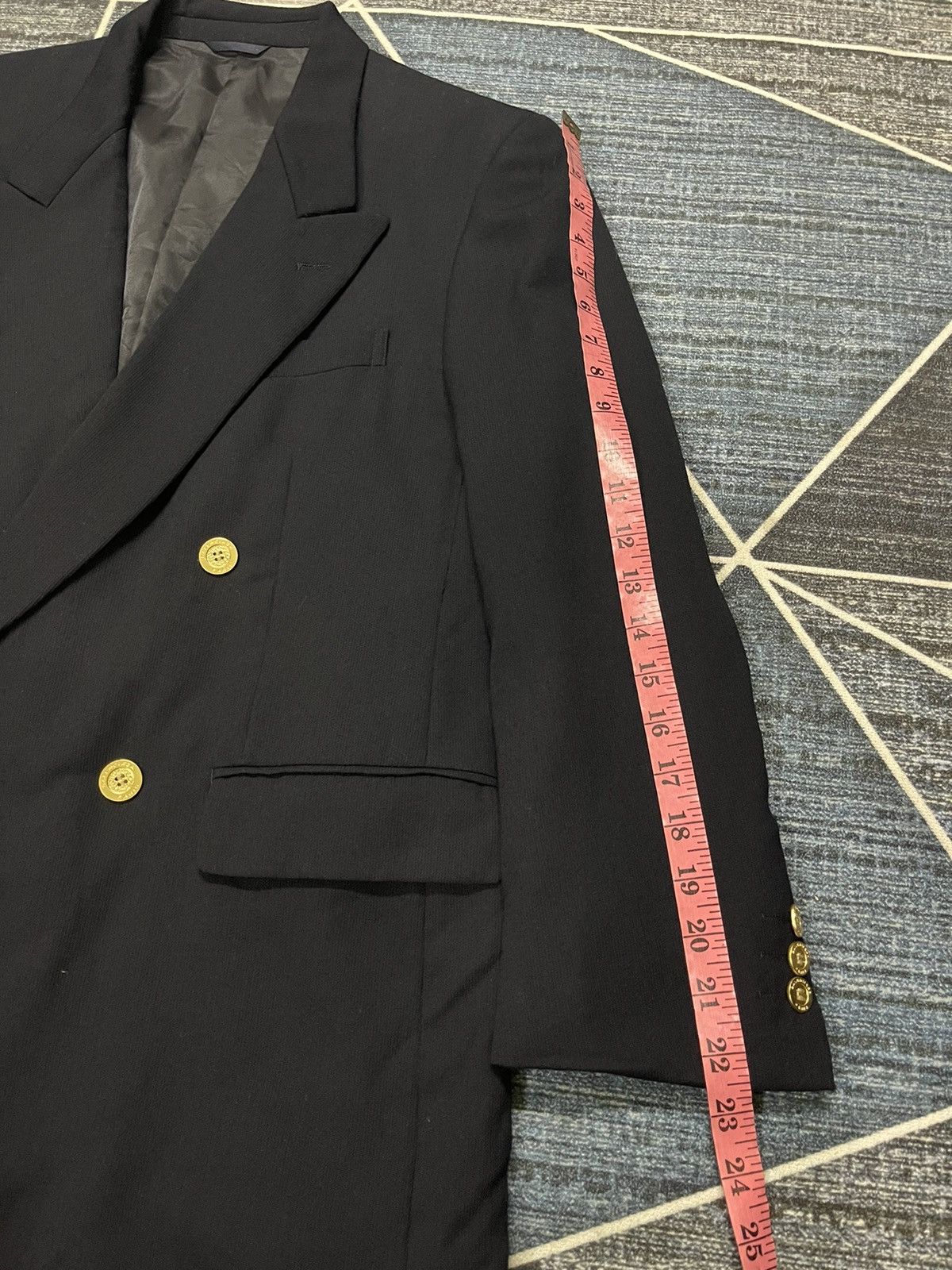 Balenciaga BALENCIAGA BUTTON GOLD BLAZERS Size 40R - 15 Thumbnail