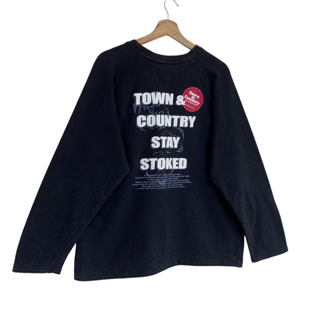 Japanese Brand × Vintage Vintage TnC Hawaii Surf Design Big Logo Crewneck Sweatshirt Size US L / EU 52-54 / 3 - 2 Thumbnail