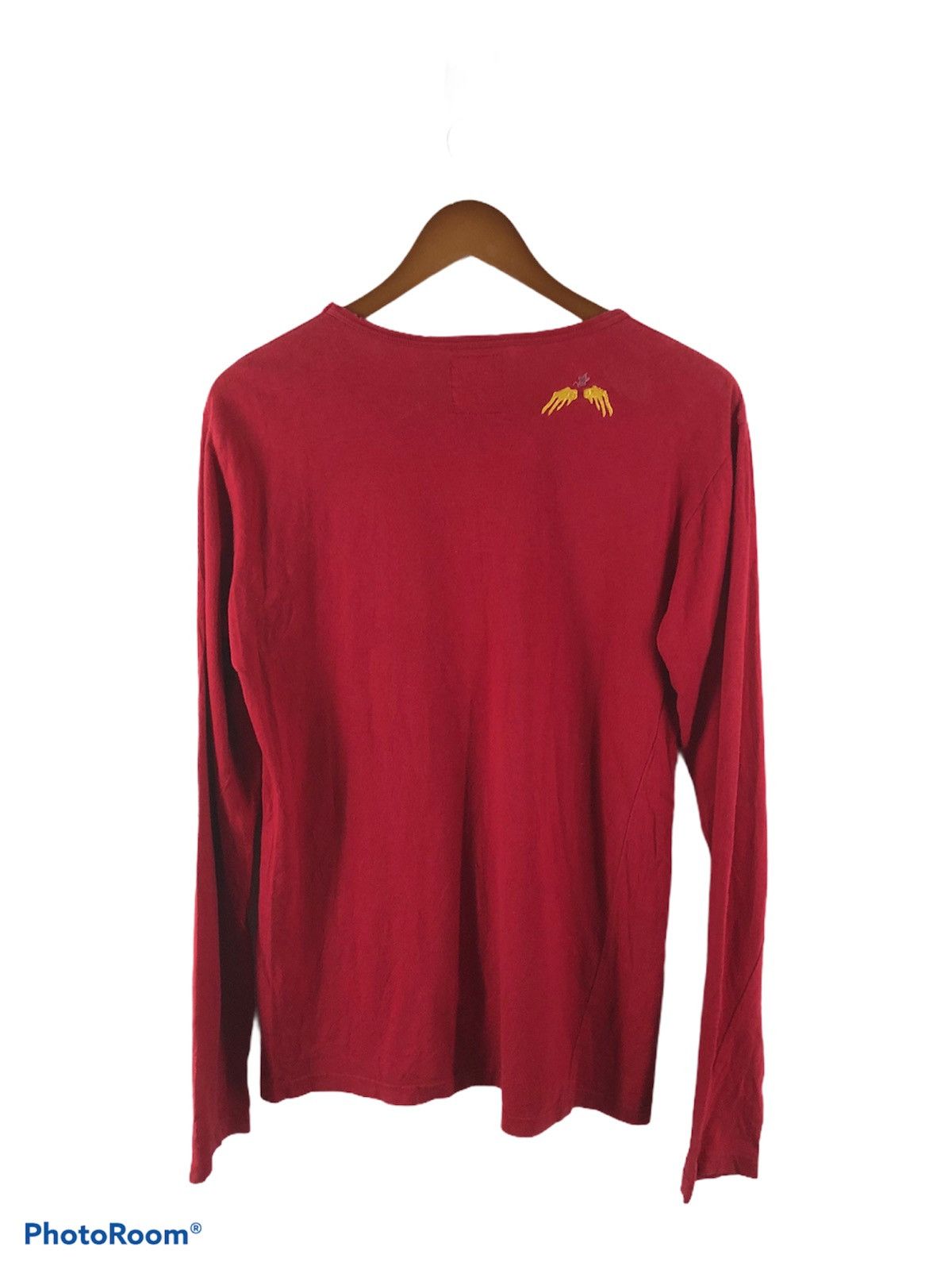 トップス PPFM 00s skull full design long sleeves PPFM Skull Band Long Sleeve Shirt