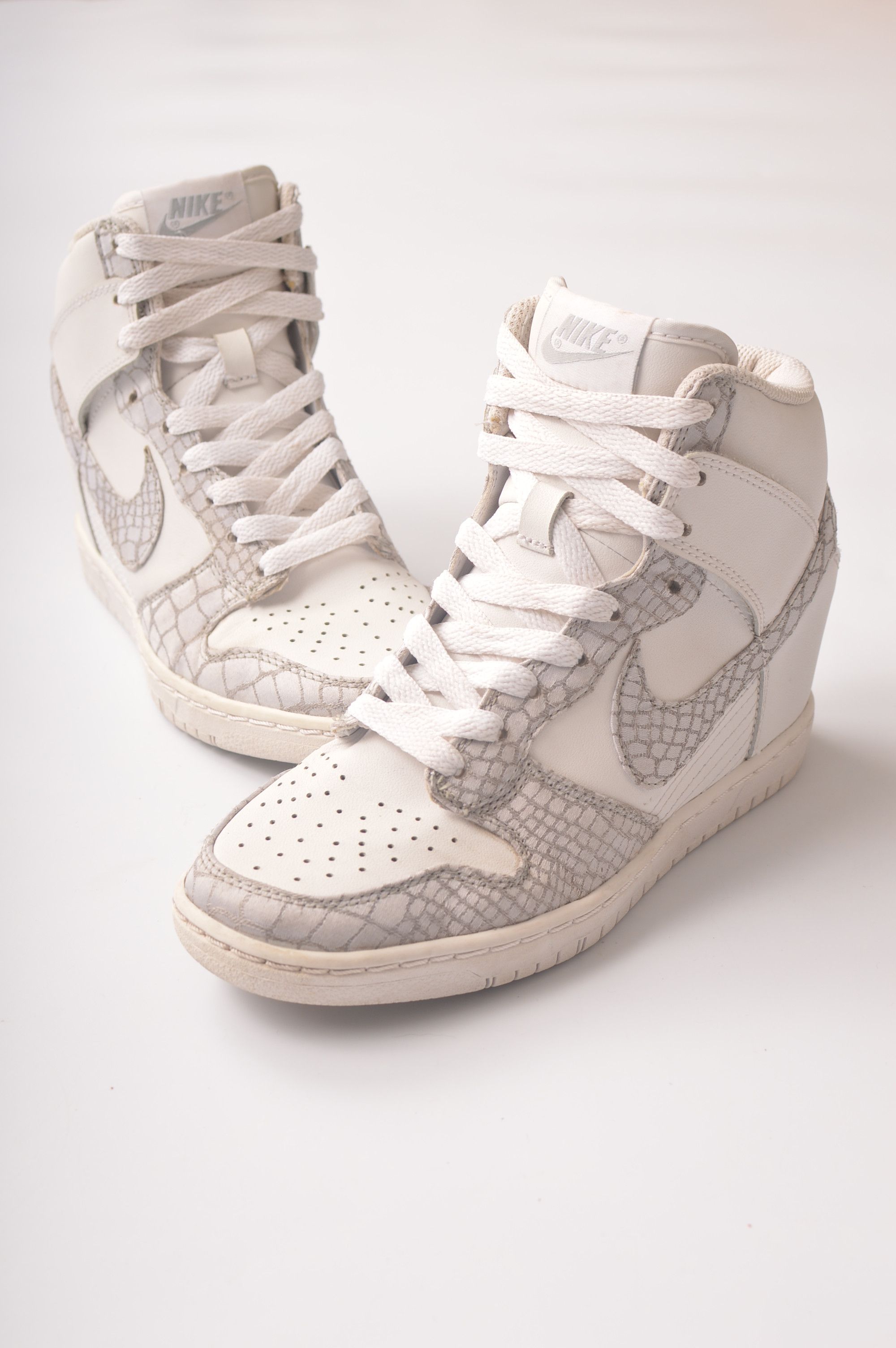 Nike Wedge Sneakers Nike Dunk High Heel Sneakers Nike ID Wmns Dunk