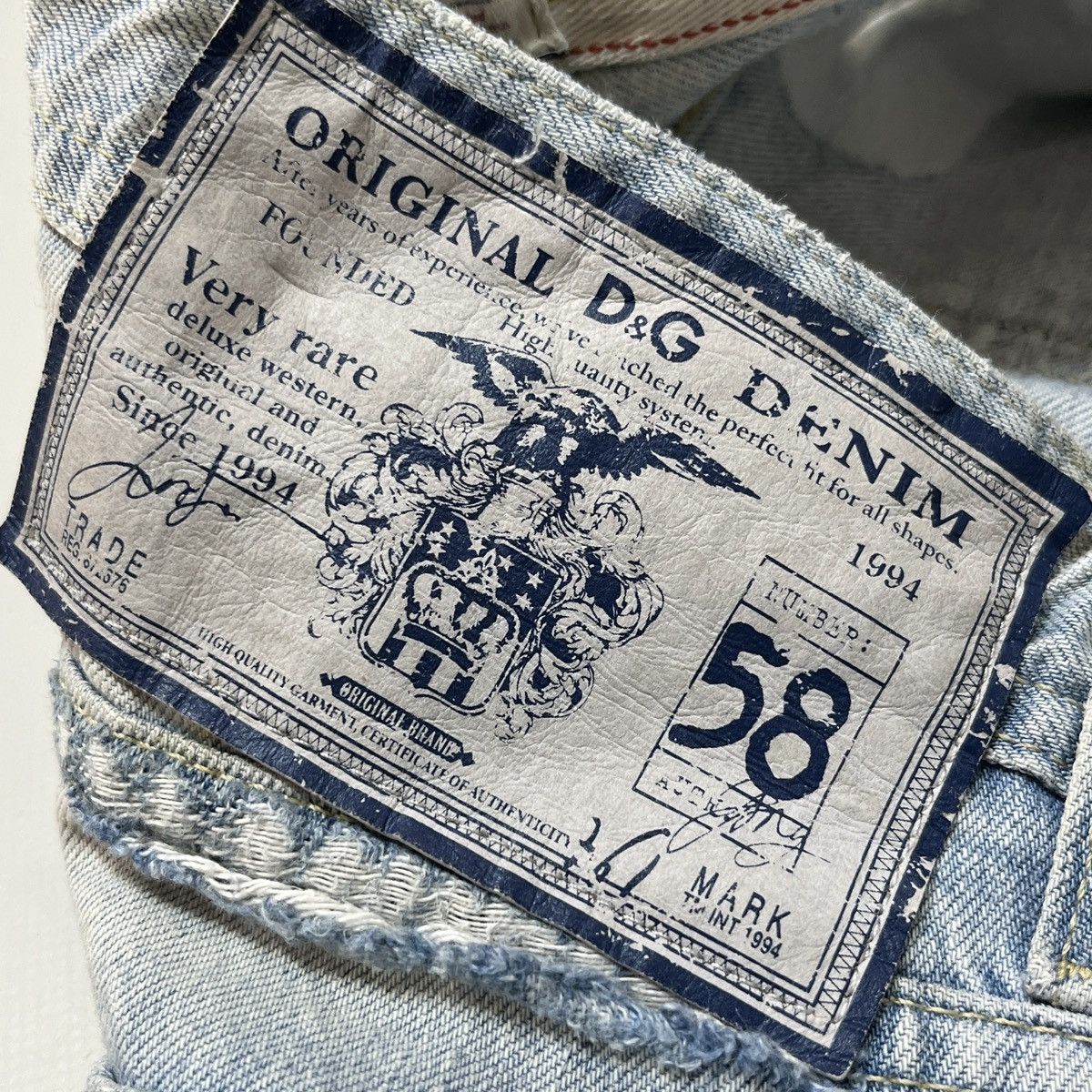 Dolce & Gabbana Amiri like Dolce gabbana distressed vintage denim jeans DG Size US 32 / EU 48 - 7 Thumbnail