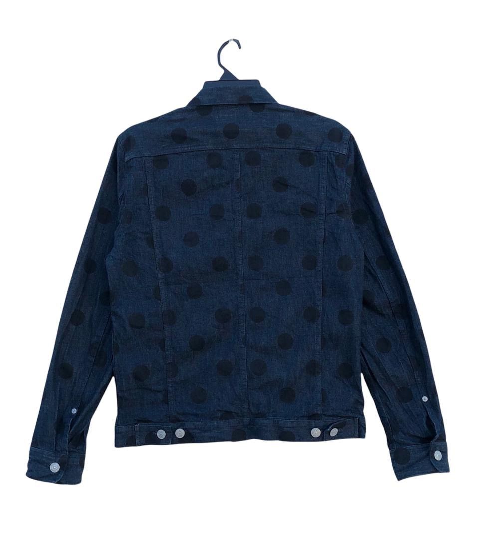 Paul Smith Vtg 90s art Paul Smith polca dot trucker denim jacket Size US L / EU 52-54 / 3 - 4 Thumbnail