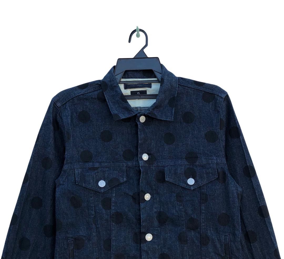 Paul Smith Vtg 90s art Paul Smith polca dot trucker denim jacket Size US L / EU 52-54 / 3 - 2 Thumbnail