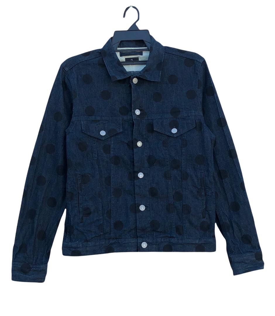 Paul Smith Vtg 90s art Paul Smith polca dot trucker denim jacket Size US L / EU 52-54 / 3 - 1 Thumbnail