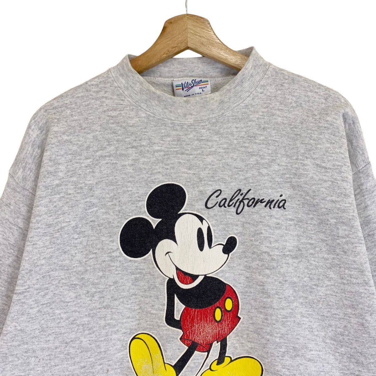 Japanese Brand × Mickey Mouse × Vintage Vintage 90s Mickey Mouse Big Logo Crewneck Sweatshirt Size M Size US M / EU 48-50 / 2 - 4 Thumbnail