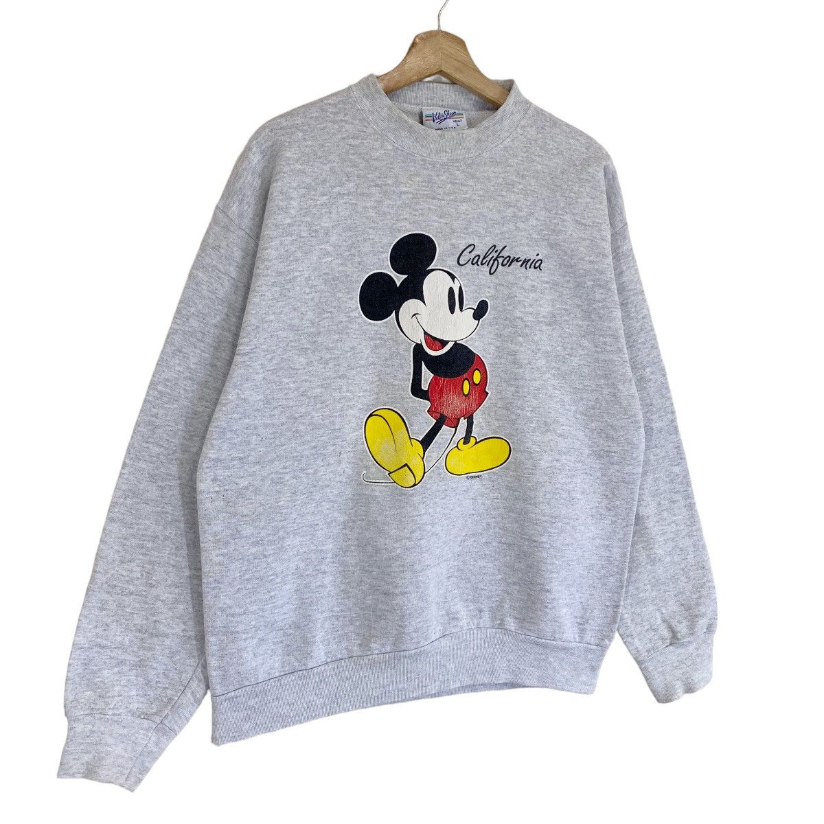Japanese Brand × Mickey Mouse × Vintage Vintage 90s Mickey Mouse Big Logo Crewneck Sweatshirt Size M Size US M / EU 48-50 / 2 - 2 Thumbnail