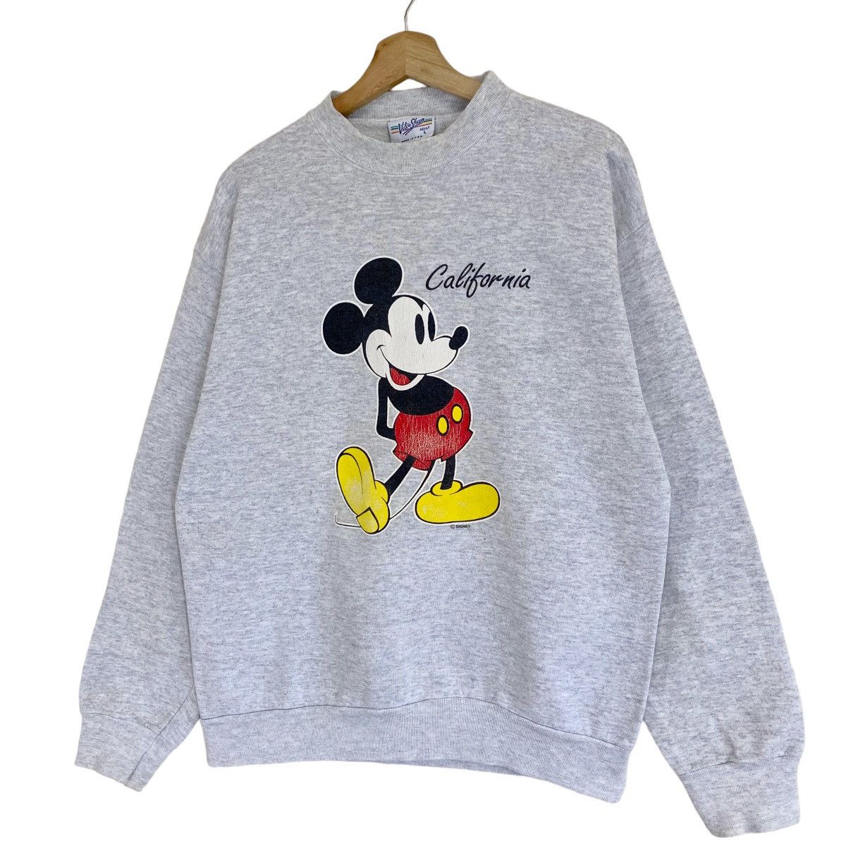 Japanese Brand × Mickey Mouse × Vintage Vintage 90s Mickey Mouse Big Logo Crewneck Sweatshirt Size M Size US M / EU 48-50 / 2 - 3 Thumbnail