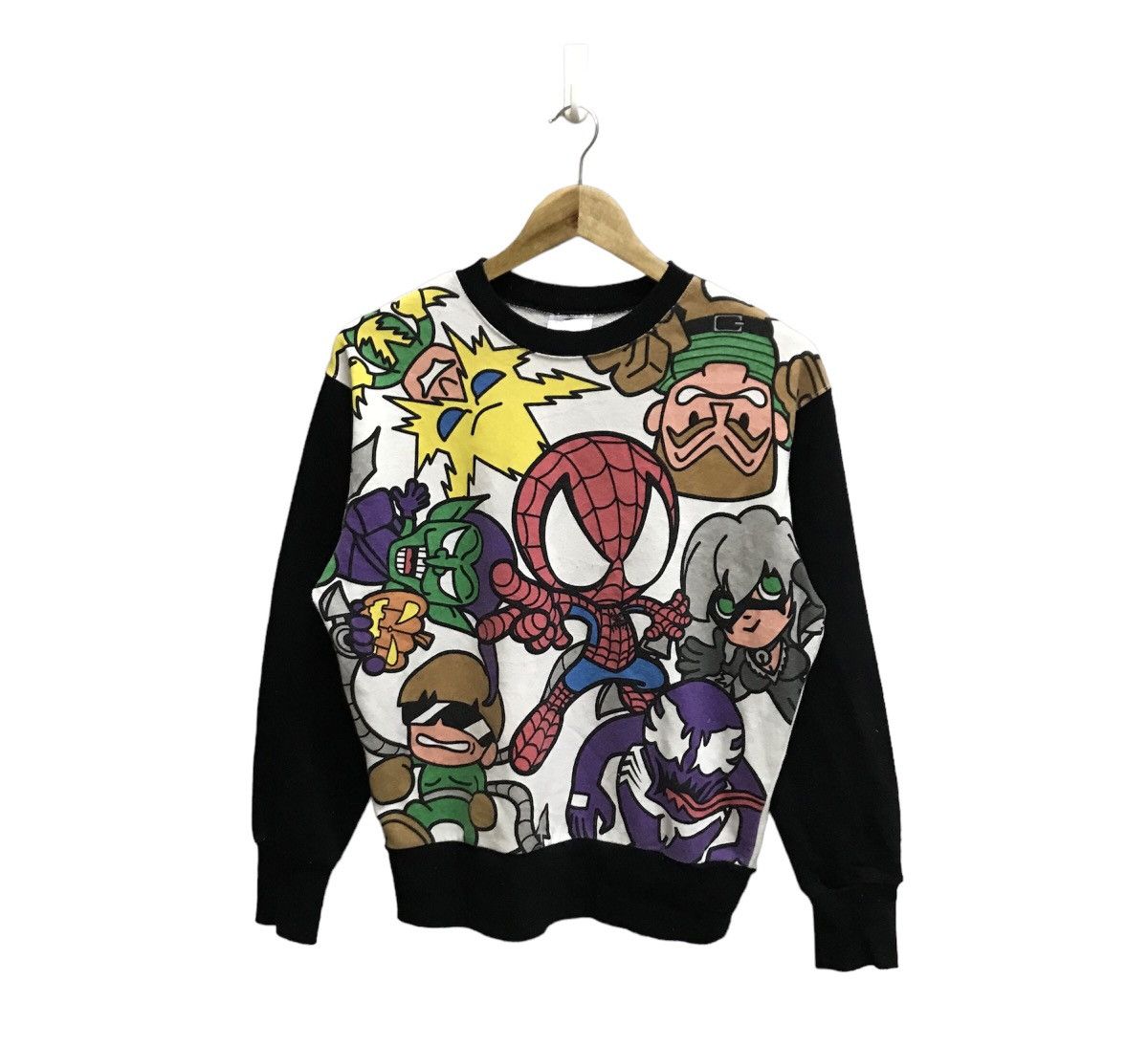 Universal Studios Vintage Universal Studios Japan Anime Megaprint Sweatshirt Size S / US 4 / IT 40 - 1 Thumbnail