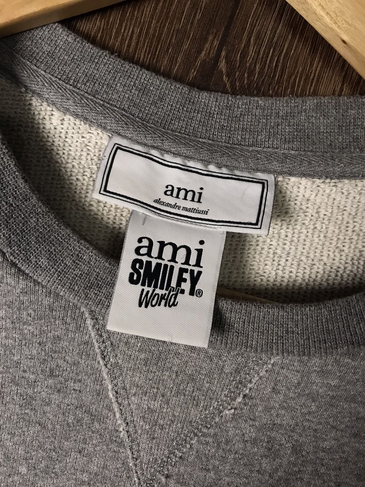 AMI Ami Aleksandre Mattiussi Smiley World’s sweatshirt Size US M / EU 48-50 / 2 - 5 Thumbnail