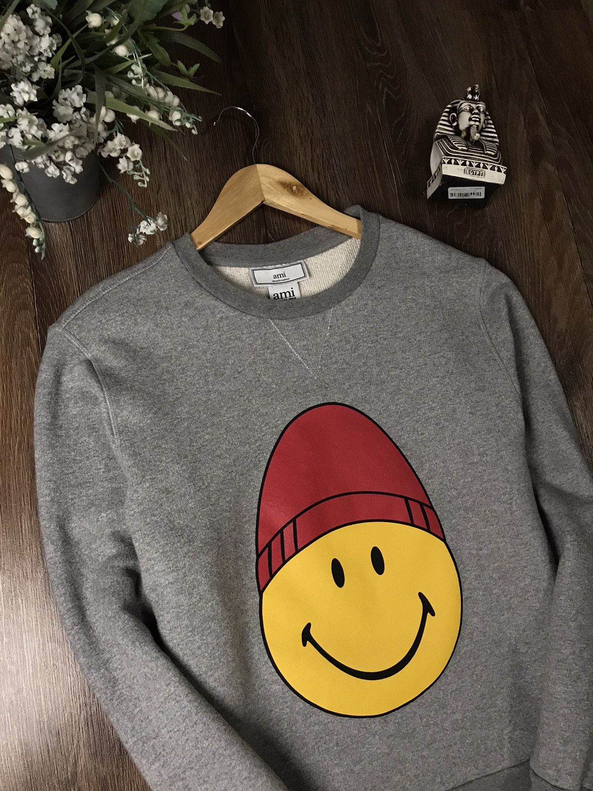 AMI Ami Aleksandre Mattiussi Smiley World’s sweatshirt Size US M / EU 48-50 / 2 - 4 Thumbnail