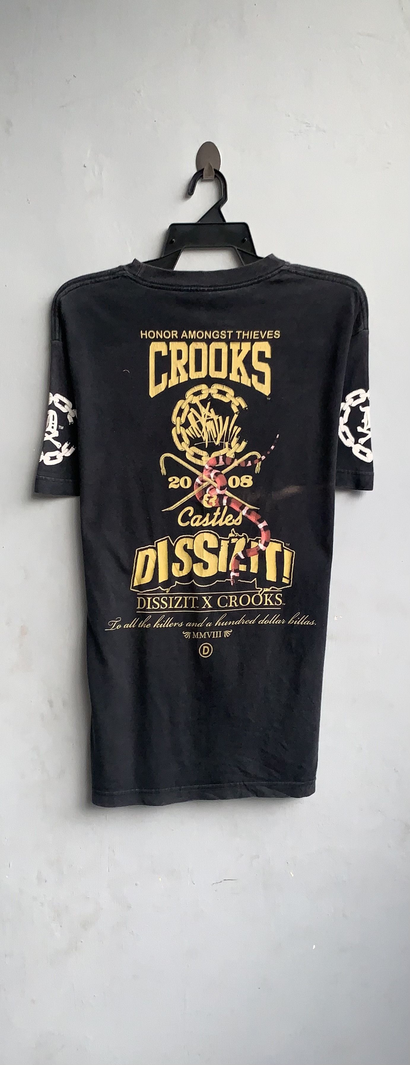 Crooks & Castles Snake Dissizit Collab Crooks Shirt Size US M / EU 48-50 / 2 - 8 Thumbnail