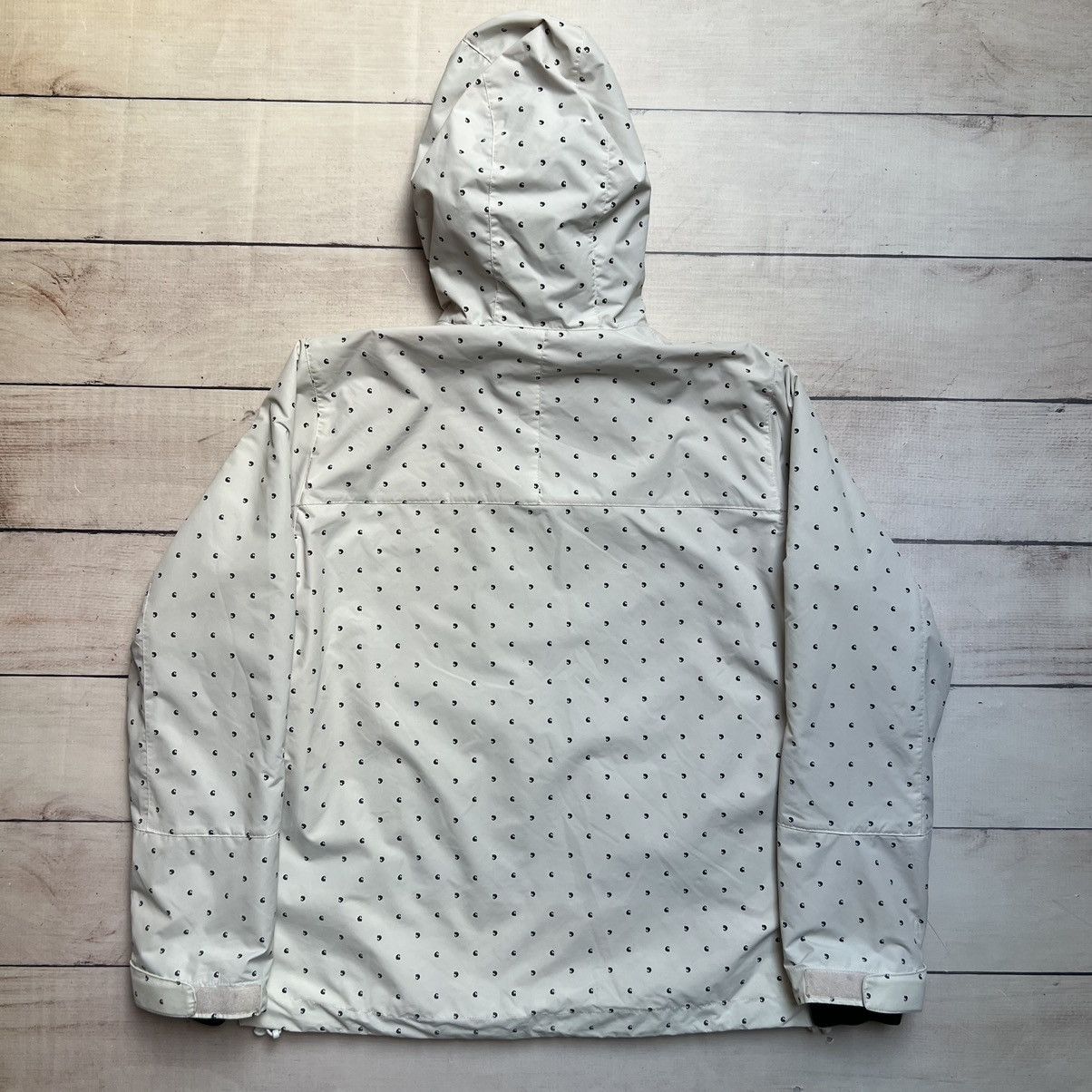 Carhartt Vintage Carhartt Jacket Monogram Logo Fleece Size US L / EU 52-54 / 3 - 9 Thumbnail