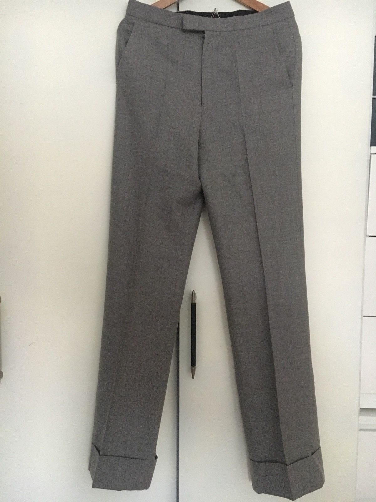 image of Raf Simons Vintage Pants in Grey, Men's (Size 30)