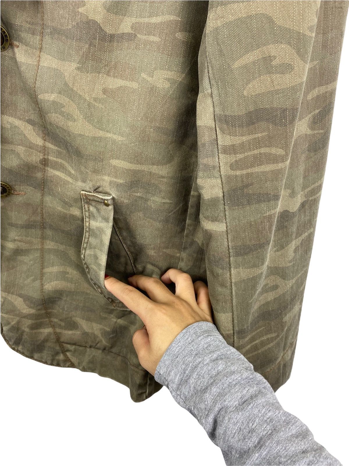 Japanese Brand Kissmark military design jacket style Size US L / EU 52-54 / 3 - 8 Thumbnail