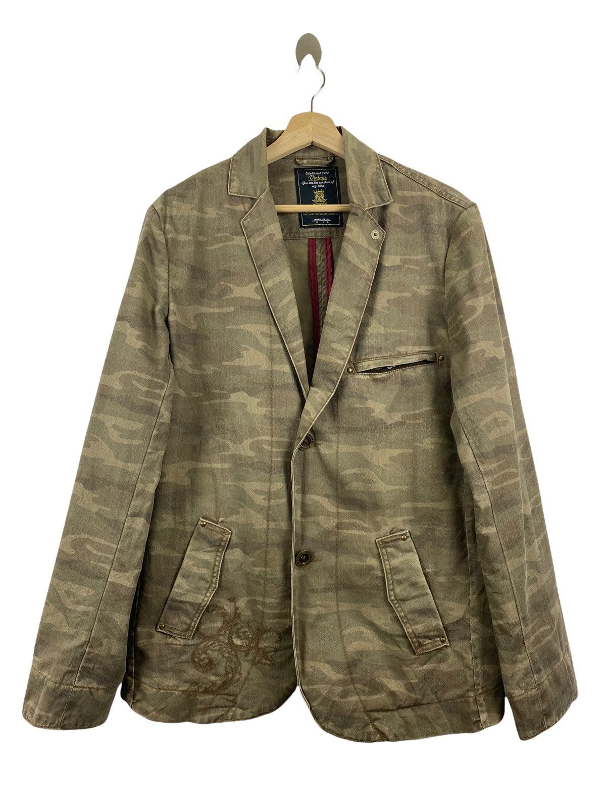 Japanese Brand Kissmark military design jacket style Size US L / EU 52-54 / 3 - 1 Thumbnail