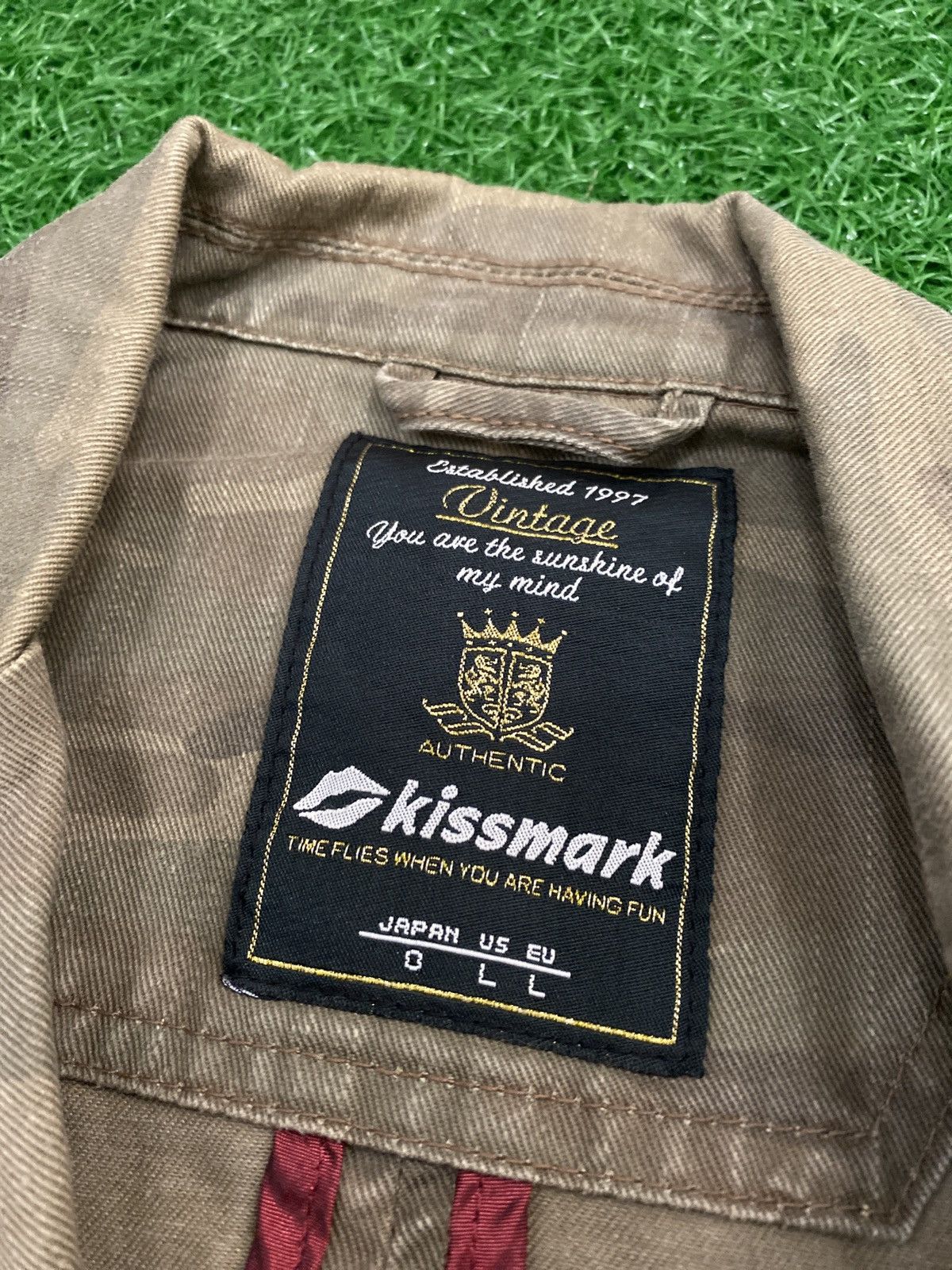 Japanese Brand Kissmark military design jacket style Size US L / EU 52-54 / 3 - 13 Thumbnail