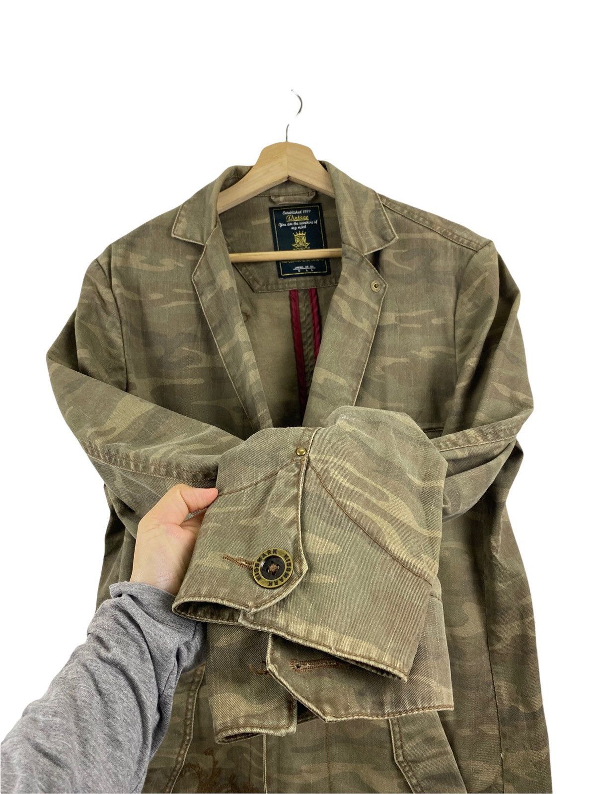 Japanese Brand Kissmark military design jacket style Size US L / EU 52-54 / 3 - 9 Thumbnail