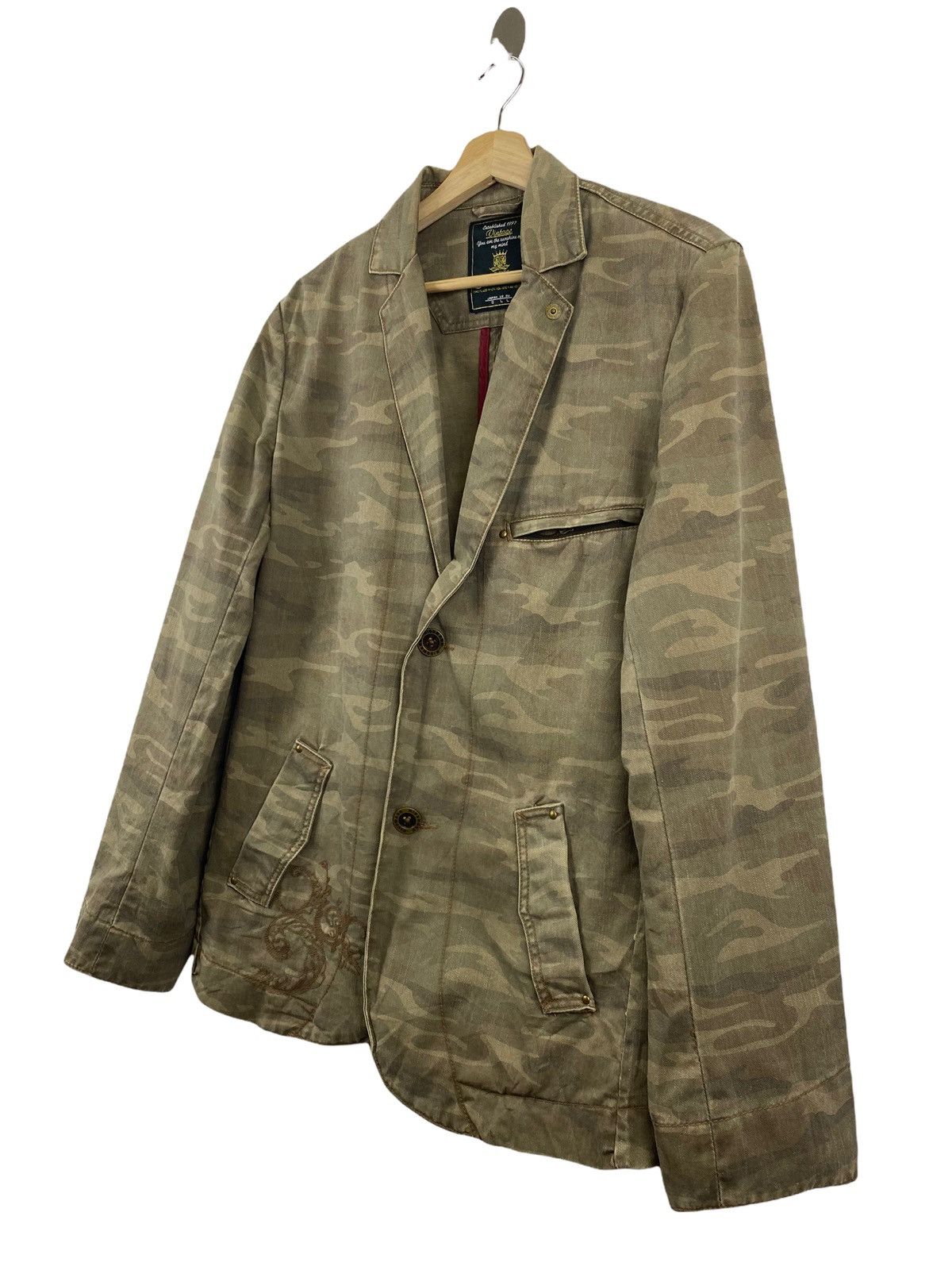 Japanese Brand Kissmark military design jacket style Size US L / EU 52-54 / 3 - 2 Thumbnail