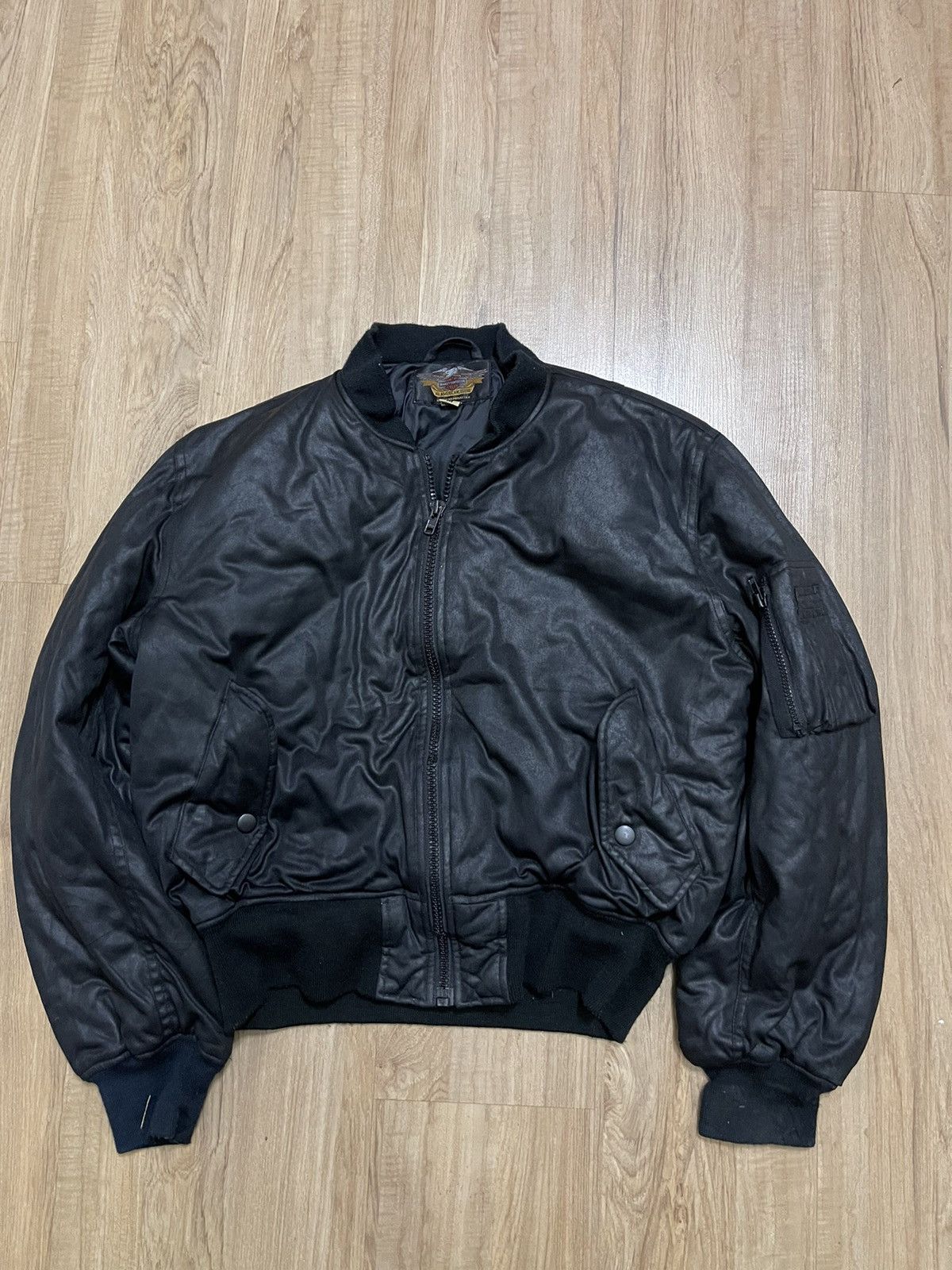 Harley Davidson × Vintage Vintage Harley Davidson Riding jacket Size US M / EU 48-50 / 2 - 1 Thumbnail