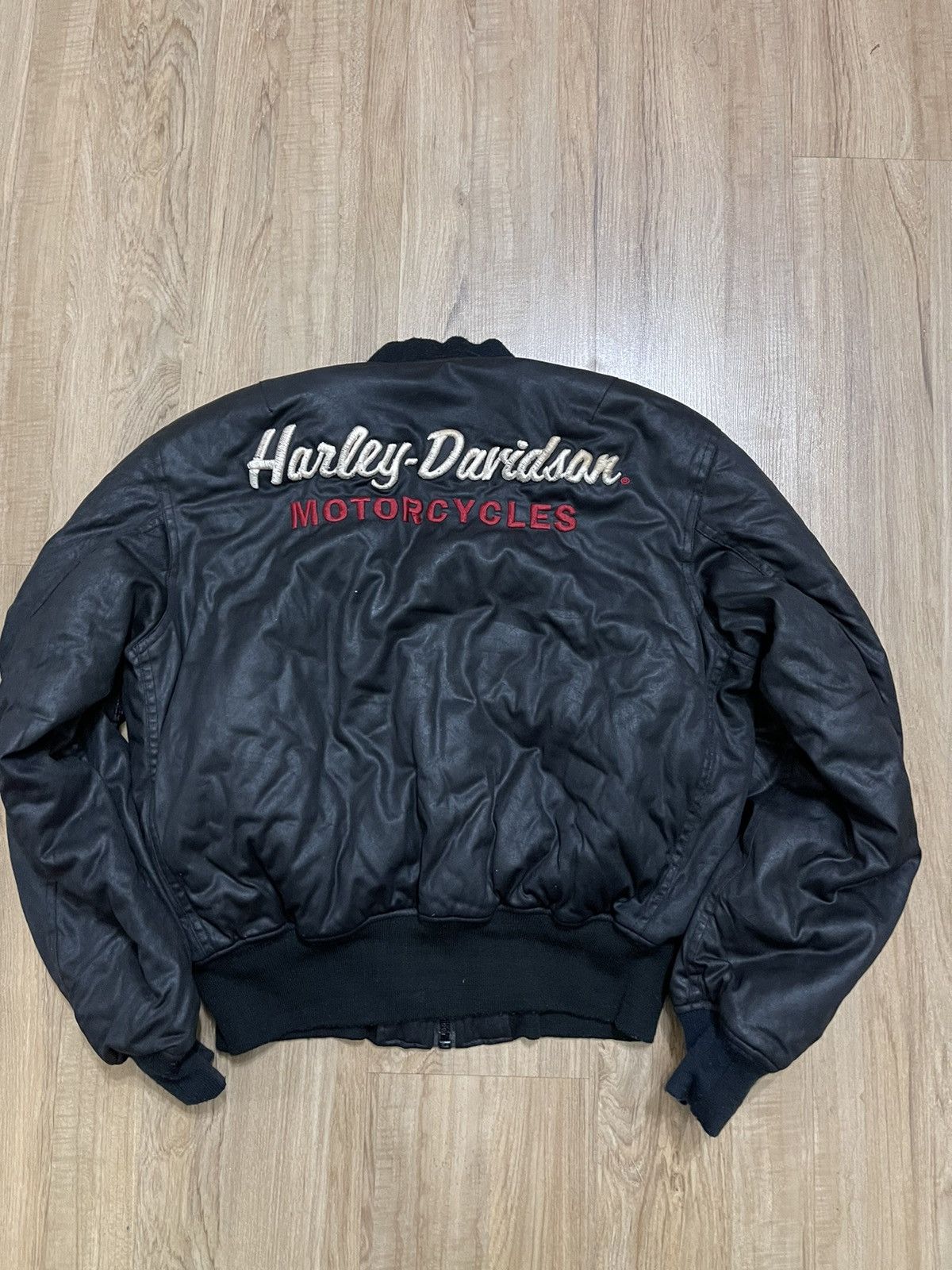 Harley Davidson × Vintage Vintage Harley Davidson Riding jacket Size US M / EU 48-50 / 2 - 5 Thumbnail